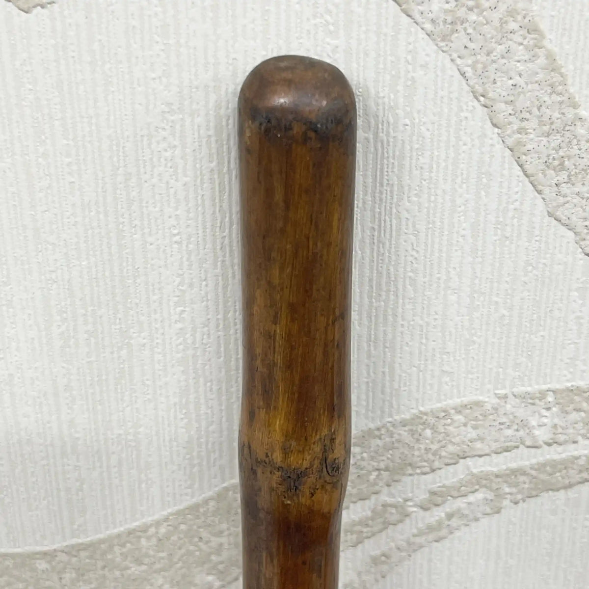 Cane / Natural wood / Cane, natural wood, one piece, old tool, vintage cane, vintage wood / [Antique]