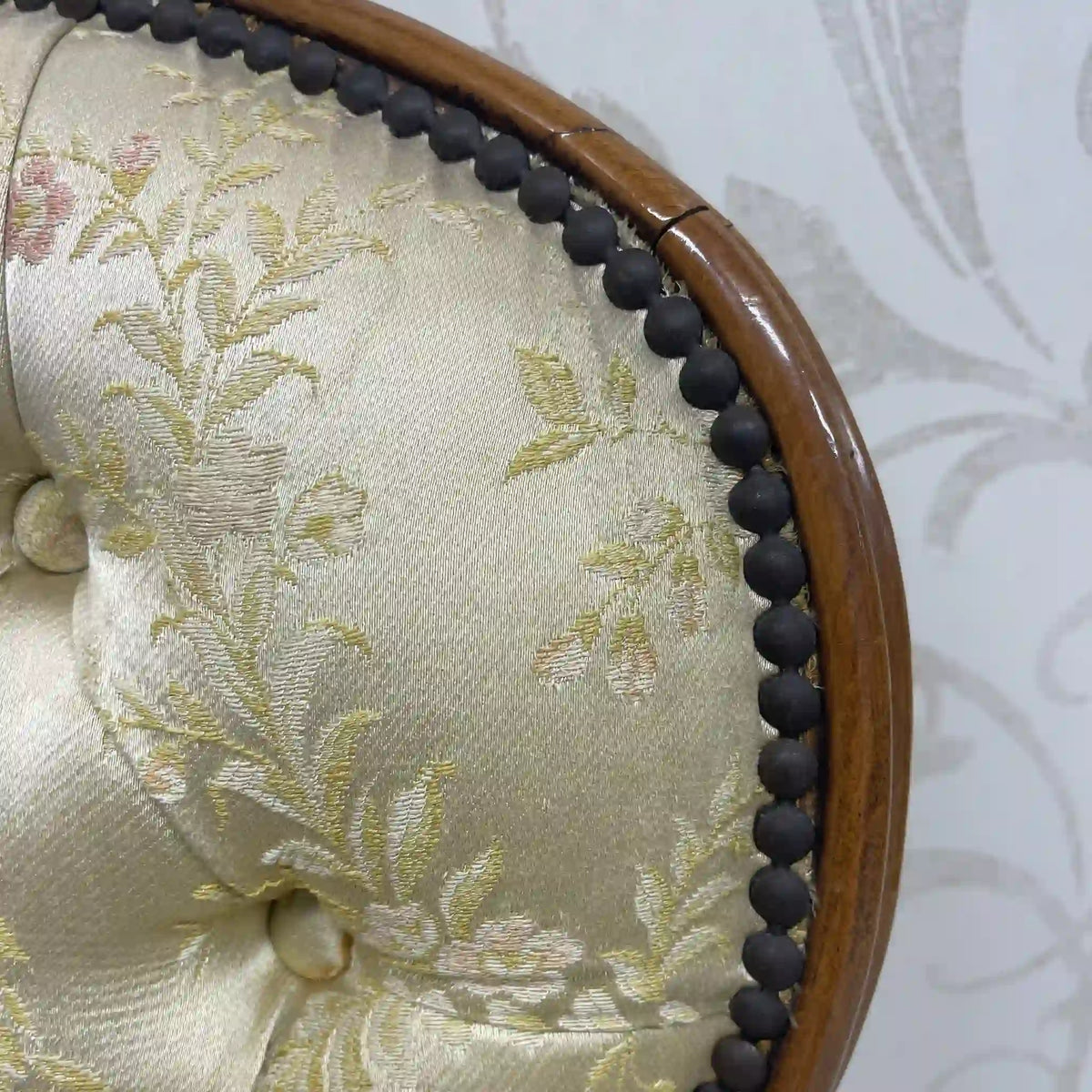 Armchair (dining chair) / Louis XV style / 1990-2000s / France / Salon chair, lounge chair, French antique, cat legs, antique style, rococo style / [Vintage]