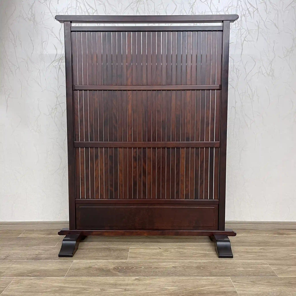 Partition / 1990s or later / Wooden / Vertical lattice, lattice design, Japanese modern, blindfold, partition, living room partition, Asian / [Vintage]