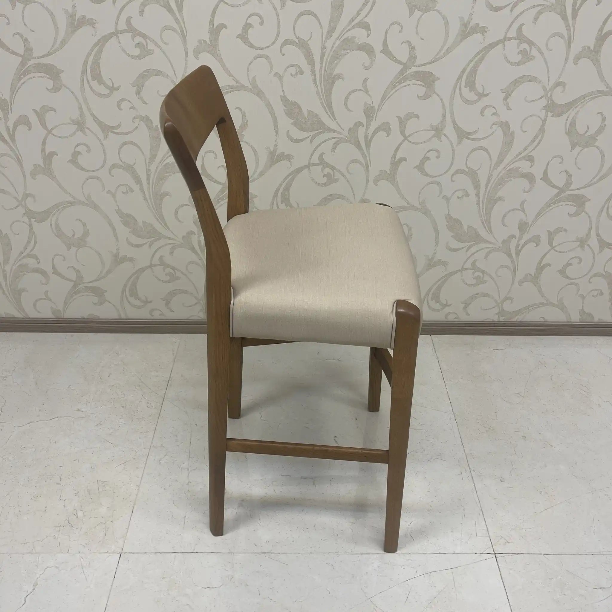 Karimoku Furniture / Counter Chair / CD22 Model / Oak wood / Japan / Counter stool, high type, solid wood / [Used]