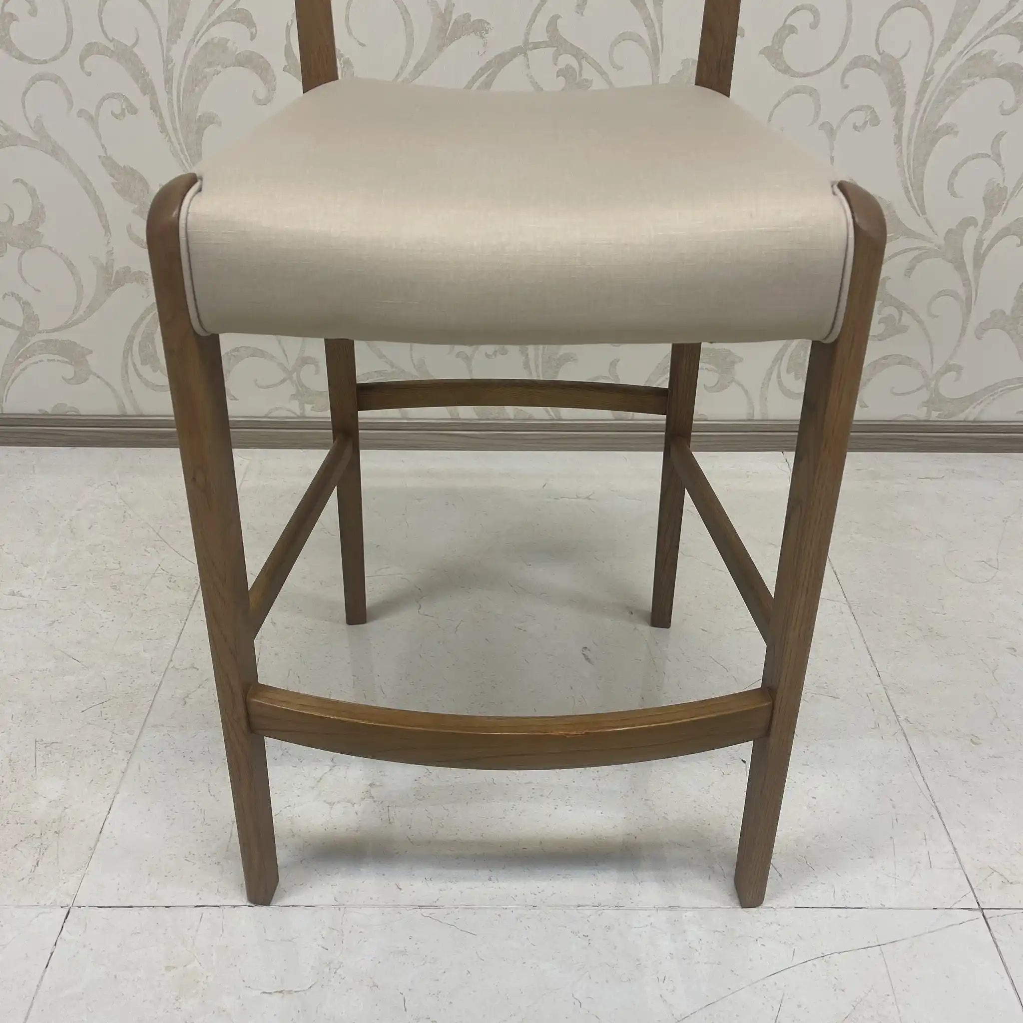 Karimoku Furniture / Counter Chair / CD22 Model / Oak wood / Japan / Counter stool, high type, solid wood / [Used]
