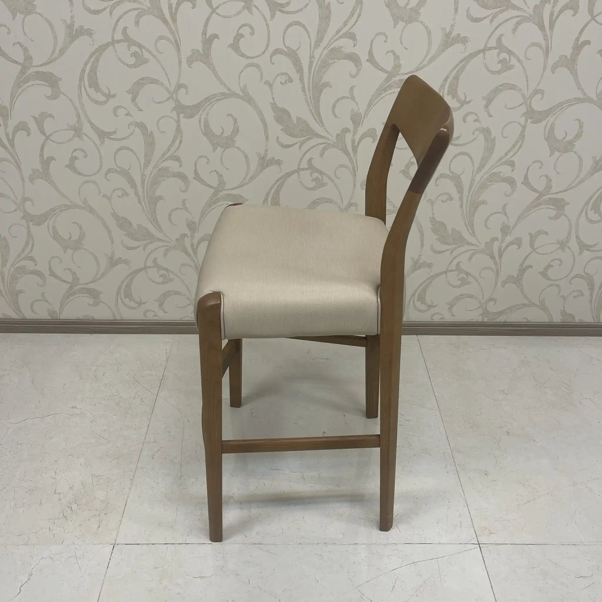 Karimoku Furniture / Counter Chair / CD22 Model / Oak wood / Japan / Counter stool, high type, solid wood / [Used]