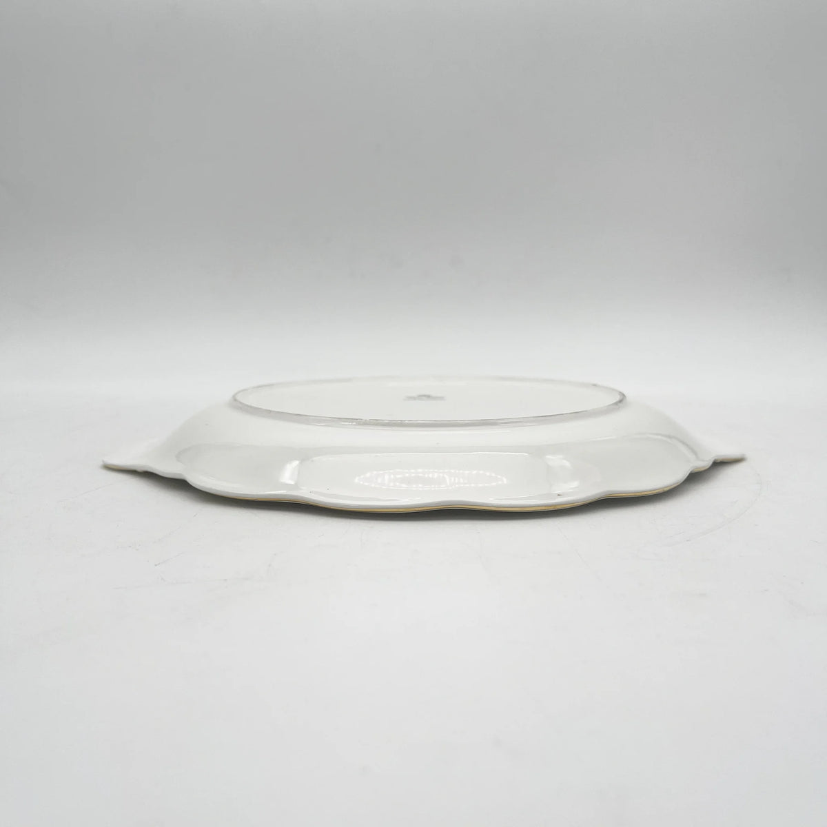 Royal Albert /主餐盘/ Silver Maple / 1950s- / Fine Bone China /英国/ 骨中国，叶柄，植物学，金轮辋，金彩装饰，英国葡萄酒，陶瓷，单色调，经典，西式餐具/[葡萄酒]