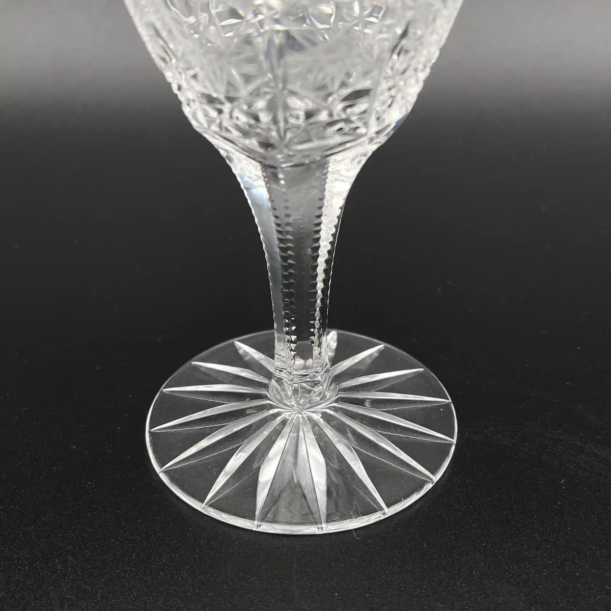 ラスカボヘミア（Laska Bohemiaglass） / ワイングラス(ボヘミアグラス) / 500PK / 20世紀後半 / クリスタルガラス / チェコ / ペアグラス,クリスタルガラス,チェコ製,高級食器,2客セット,切子グラス / [リユース]