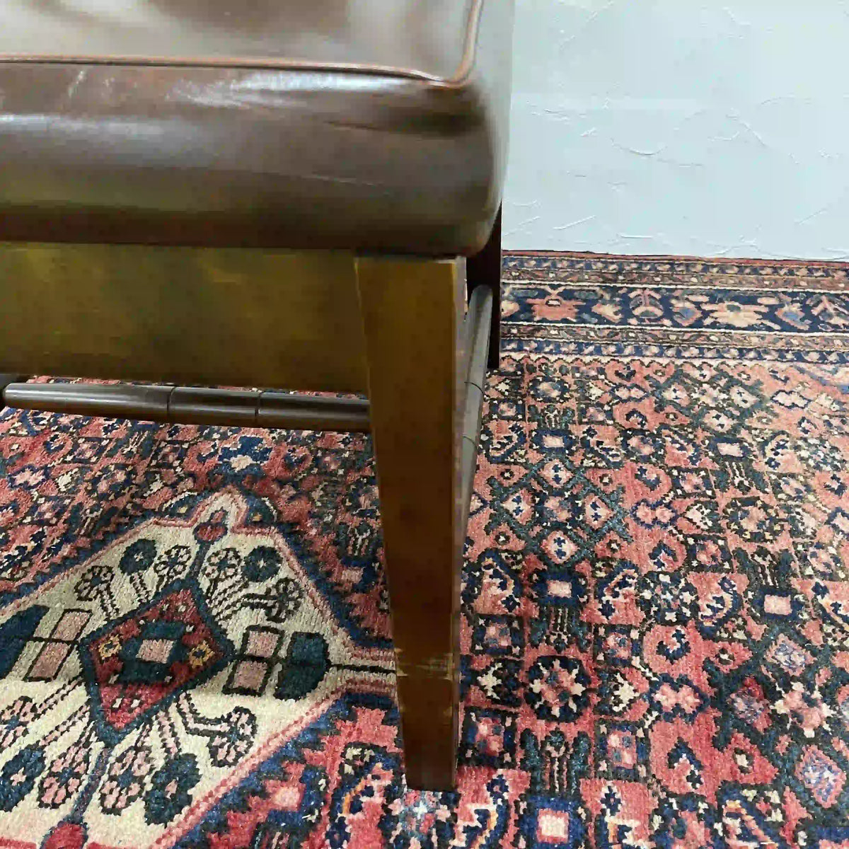 【美品】トーヨーファニチャー ダイニングチェア 花柄 レトロ TOYO FURNITURE(東洋ファニチャー) / ダイニングチェア(ハイバック