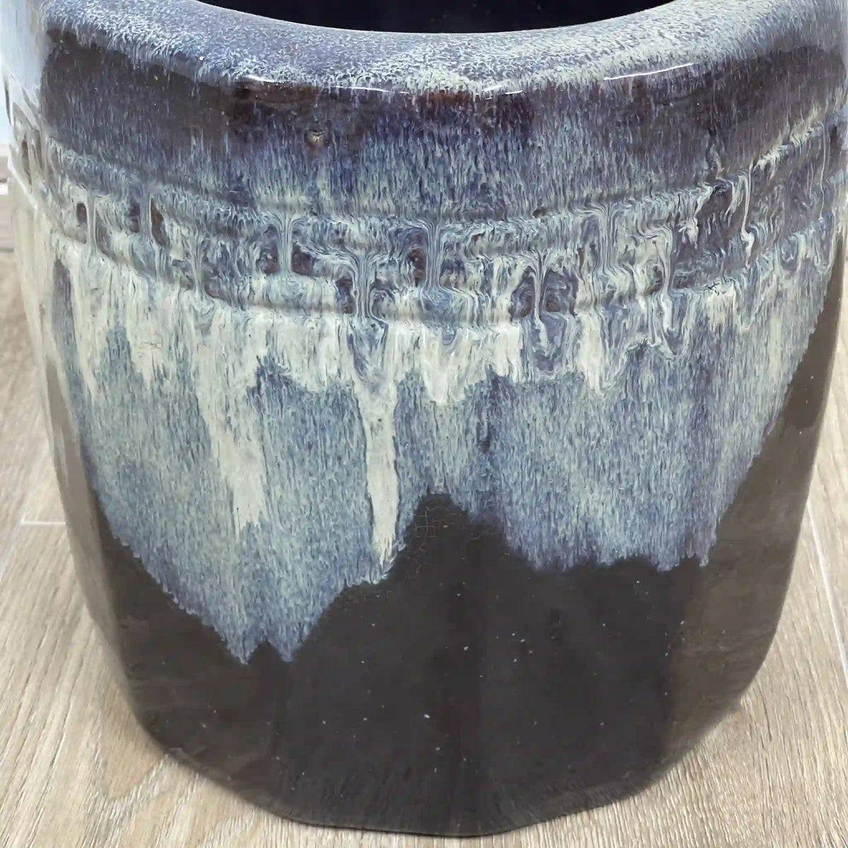 火鉢(鉢カバー) / 1950s / 陶器 / 日本 / 昭和レトロ,陶器鉢,プランターカバー,古民具,古道具 / [ビンテージ]