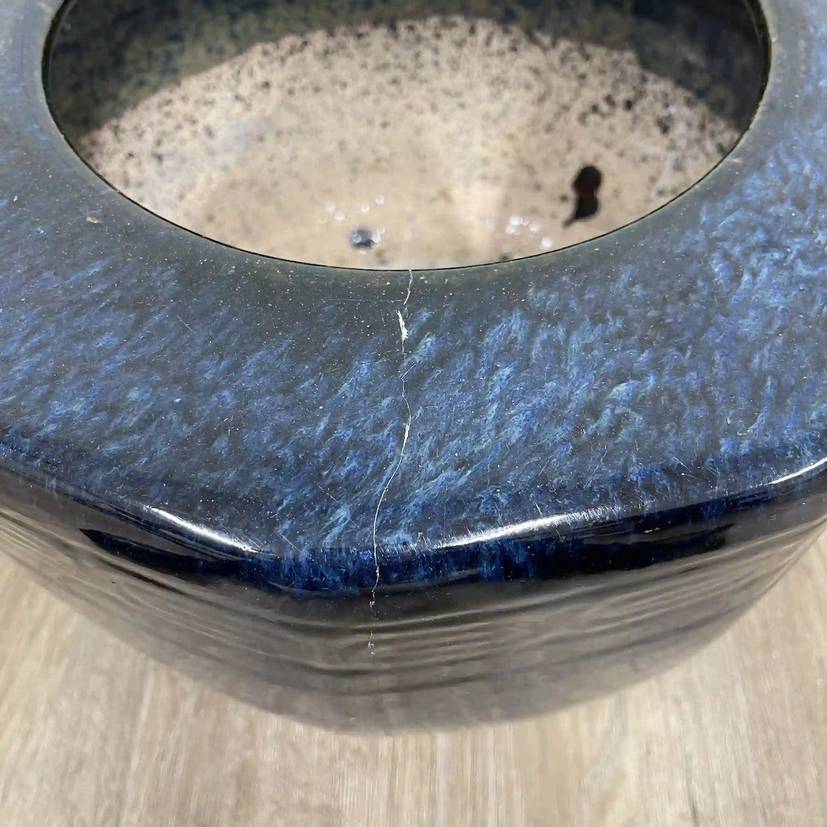 火鉢(鉢カバー) / 1950s / 陶器 / 日本 / 昭和レトロ,陶器鉢,プランターカバー,古民具,古道具 / [ビンテージ]