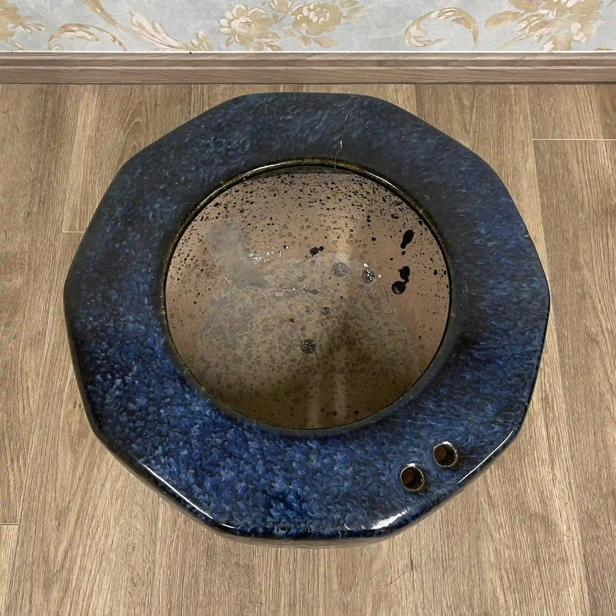 火鉢(鉢カバー) / 1950s / 陶器 / 日本 / 昭和レトロ,陶器鉢,プランターカバー,古民具,古道具 / [ビンテージ]