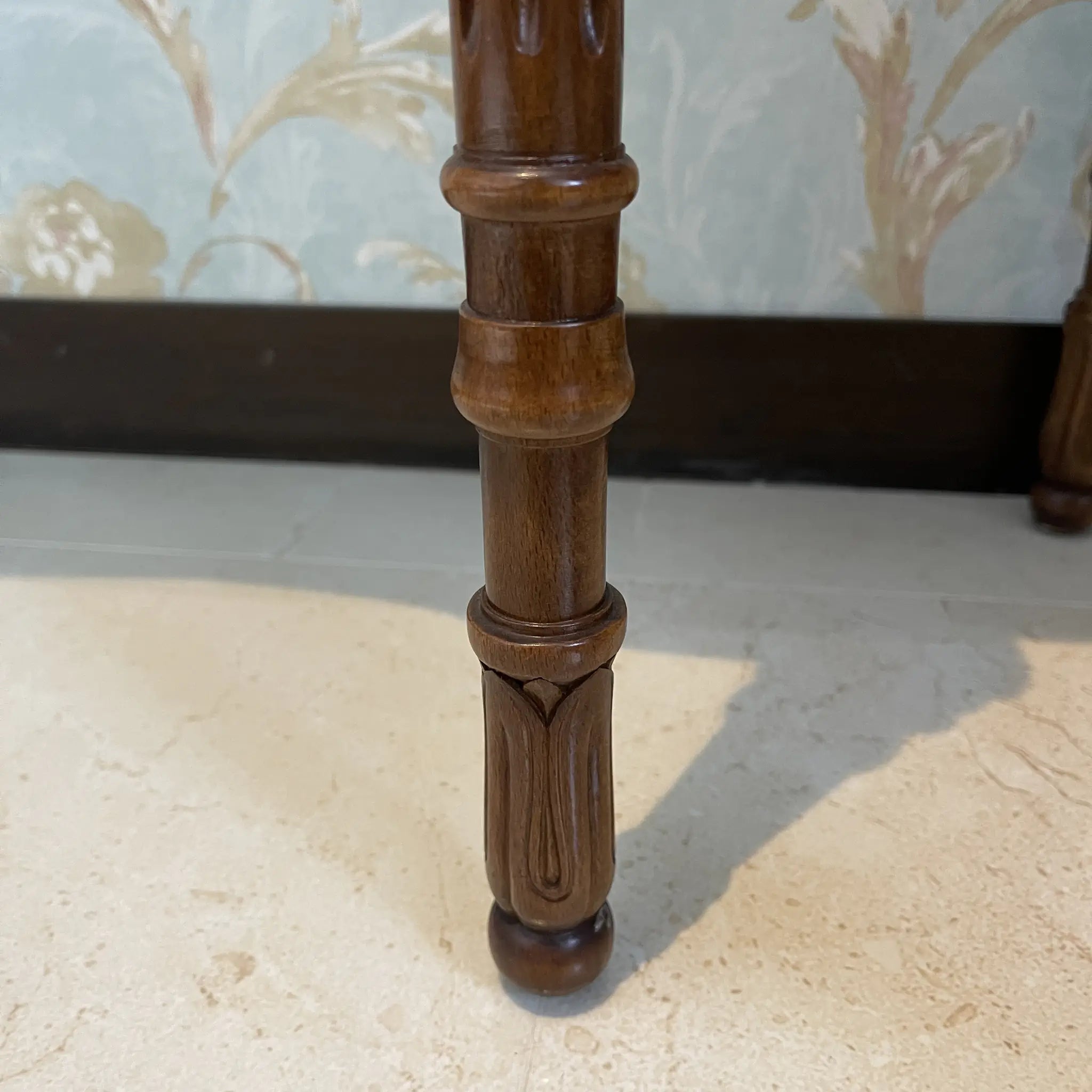 【アンティーク】 ミラーコンソールテーブル / ジョージアン様式 / 20世紀 / ビーチ材 / イタリア / フルーティングレッグ,手彫り,