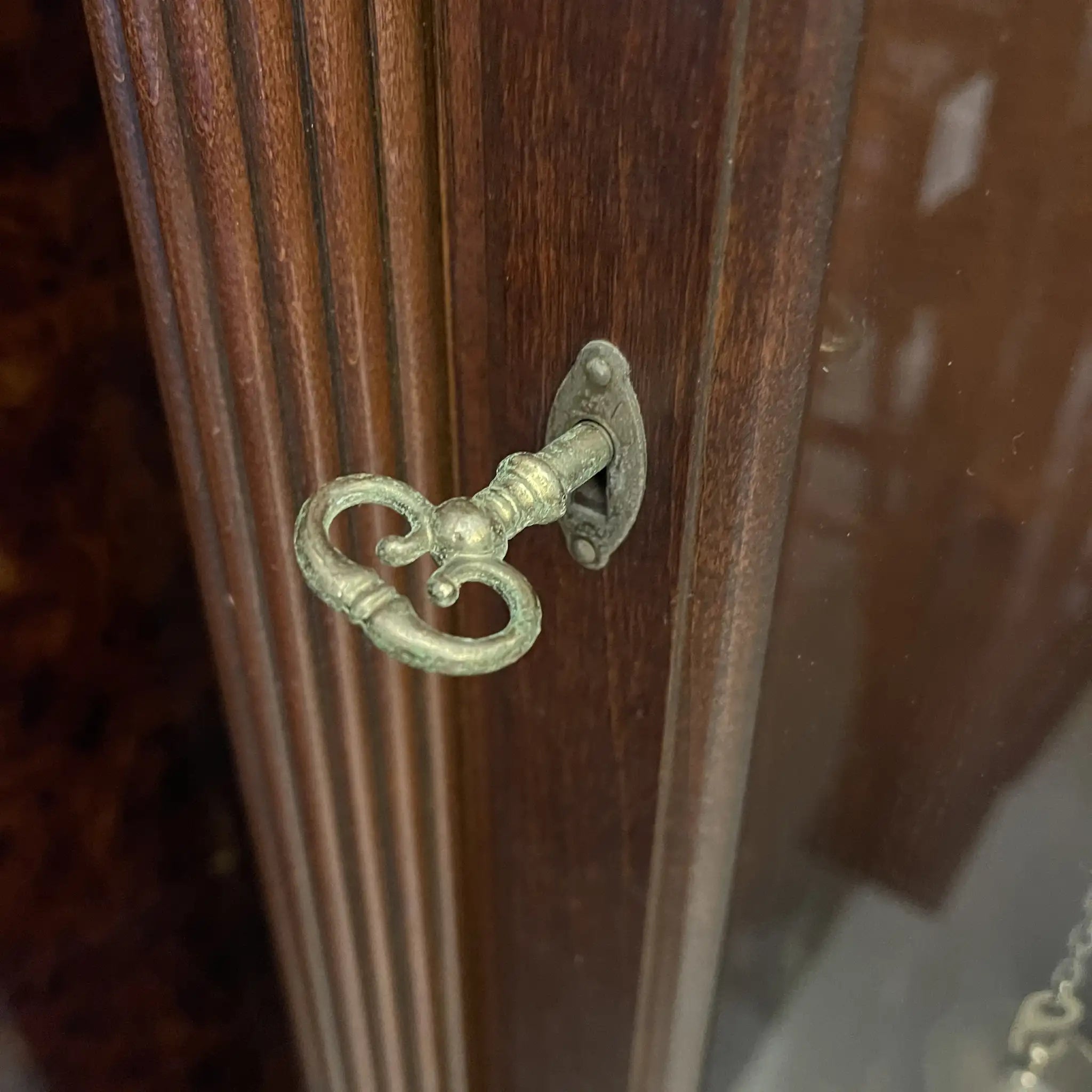 [Vintage] Hall clock / HOWARD MILLER / Colonial style / 20th century / Beech wood / America / 610-895