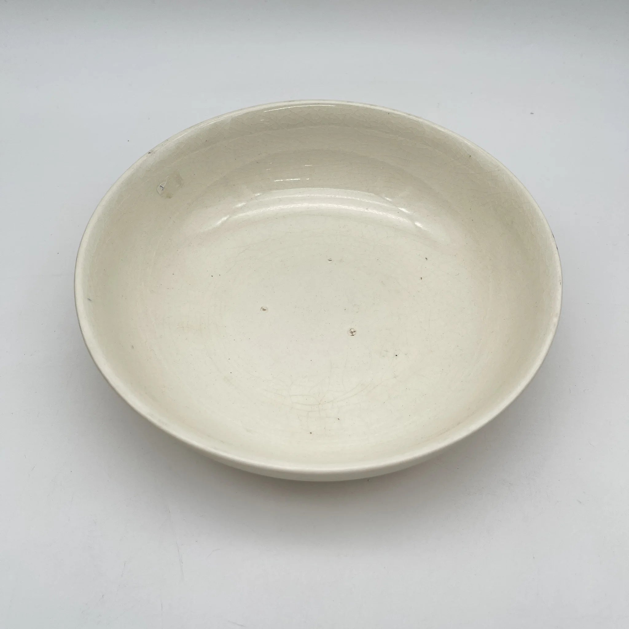 【アンティーク】 ソープディッシュ / Crown Devon (クラウンデボン) / Spring / 1910-1920年代 / 陶器 / イギリス / 銅板転写, 手彩色 金彩