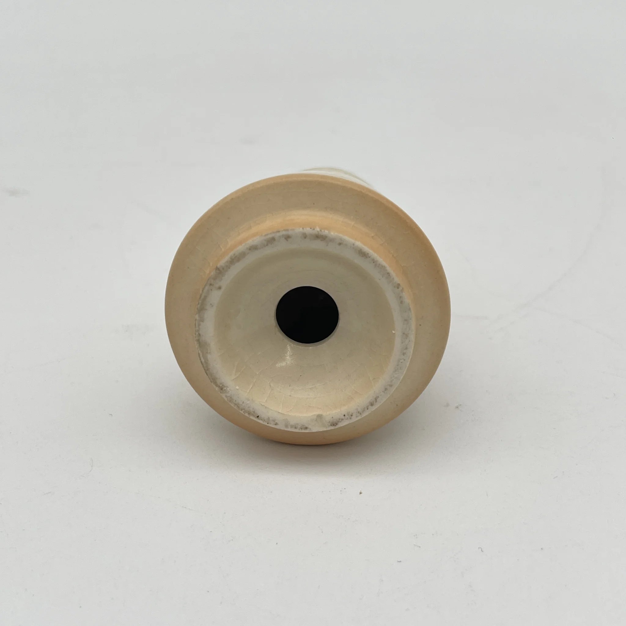 【アンティーク】 調味料入れ3P＋スタンド付 / Crown Devon (クラウンデボン) / Spring / 1910-1920年代 / 陶器 / イギリス / ソルトシェーカー, ペッパーポット, マスタードポット