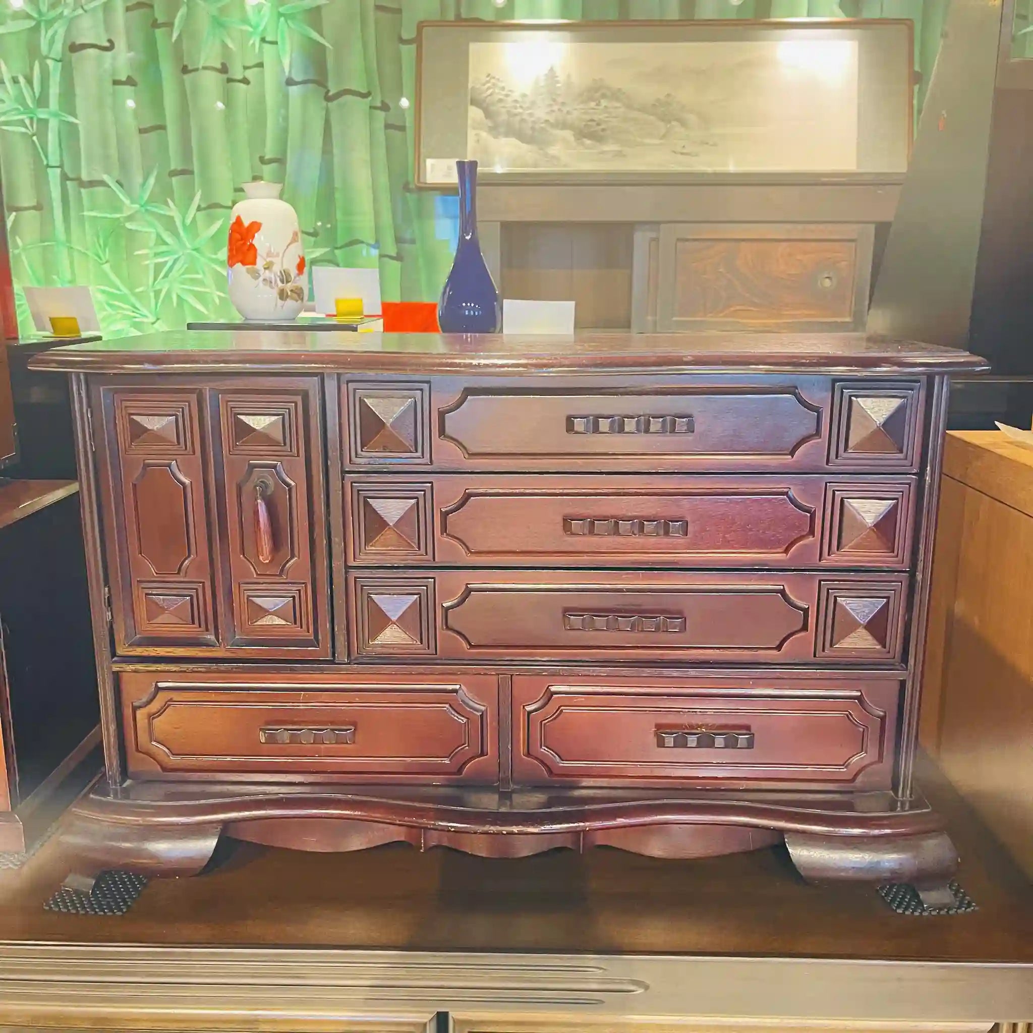 【リユース】 木製ミニチェスト / 日本