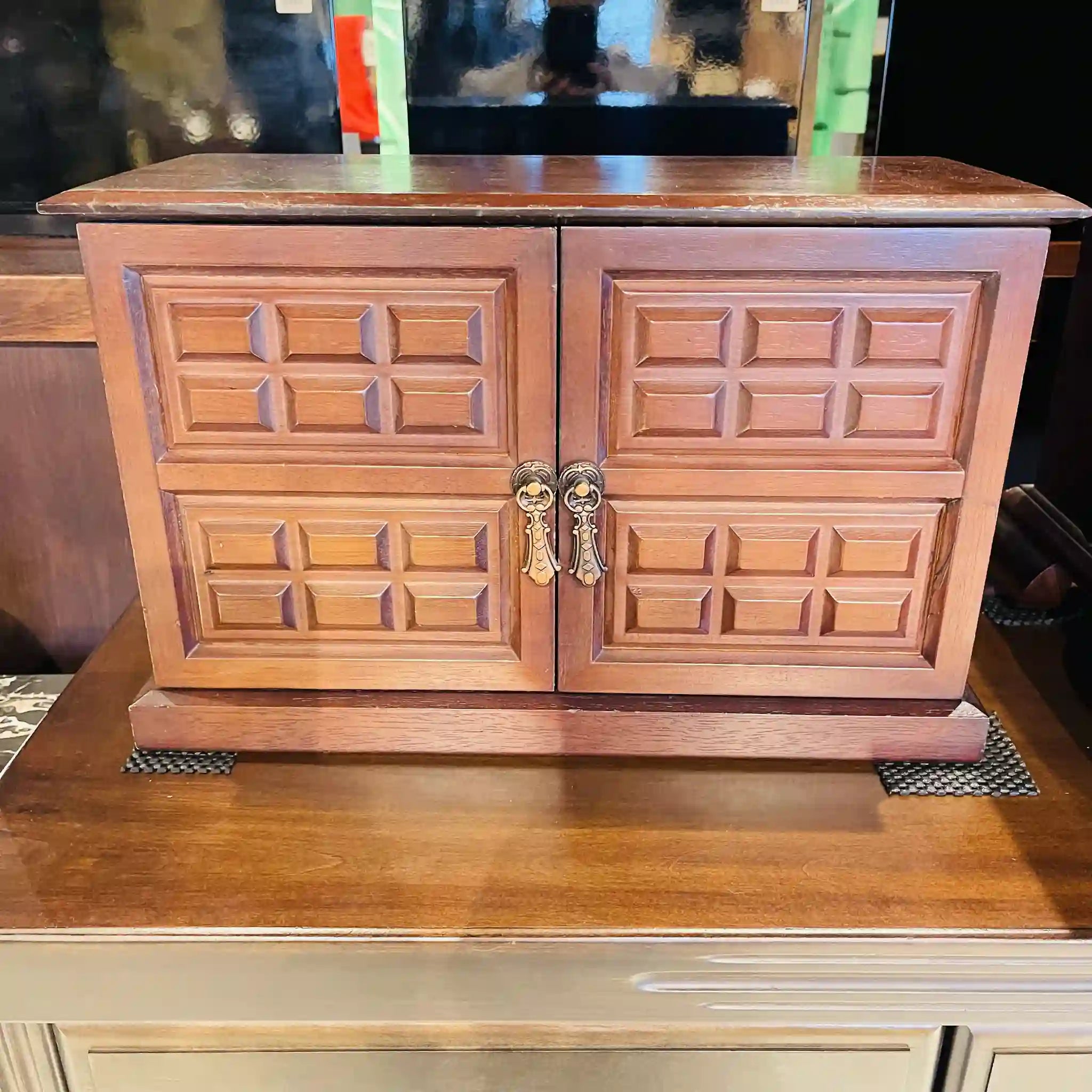 【リユース】 木製ミニチェスト / 日本