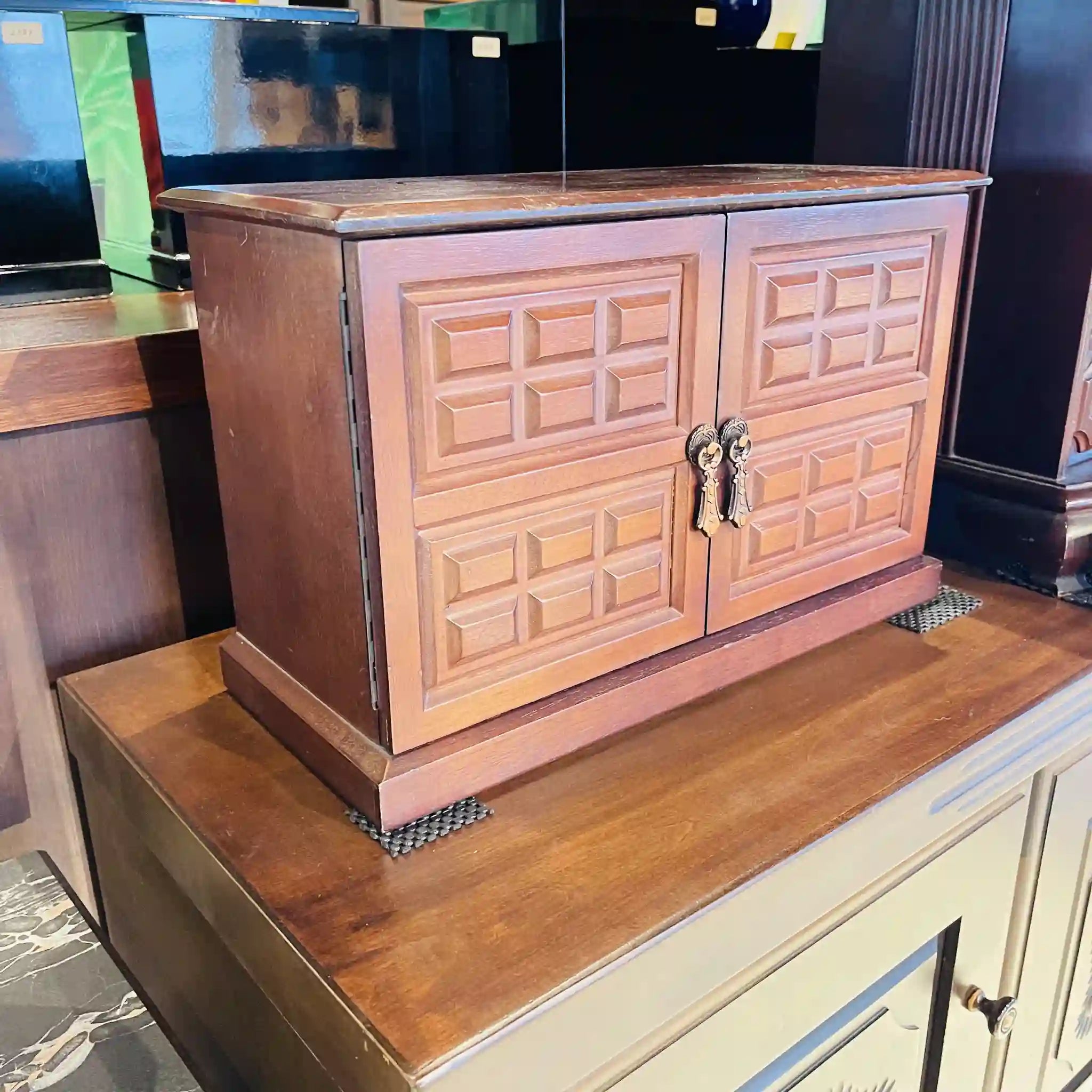 【リユース】 木製ミニチェスト / 日本