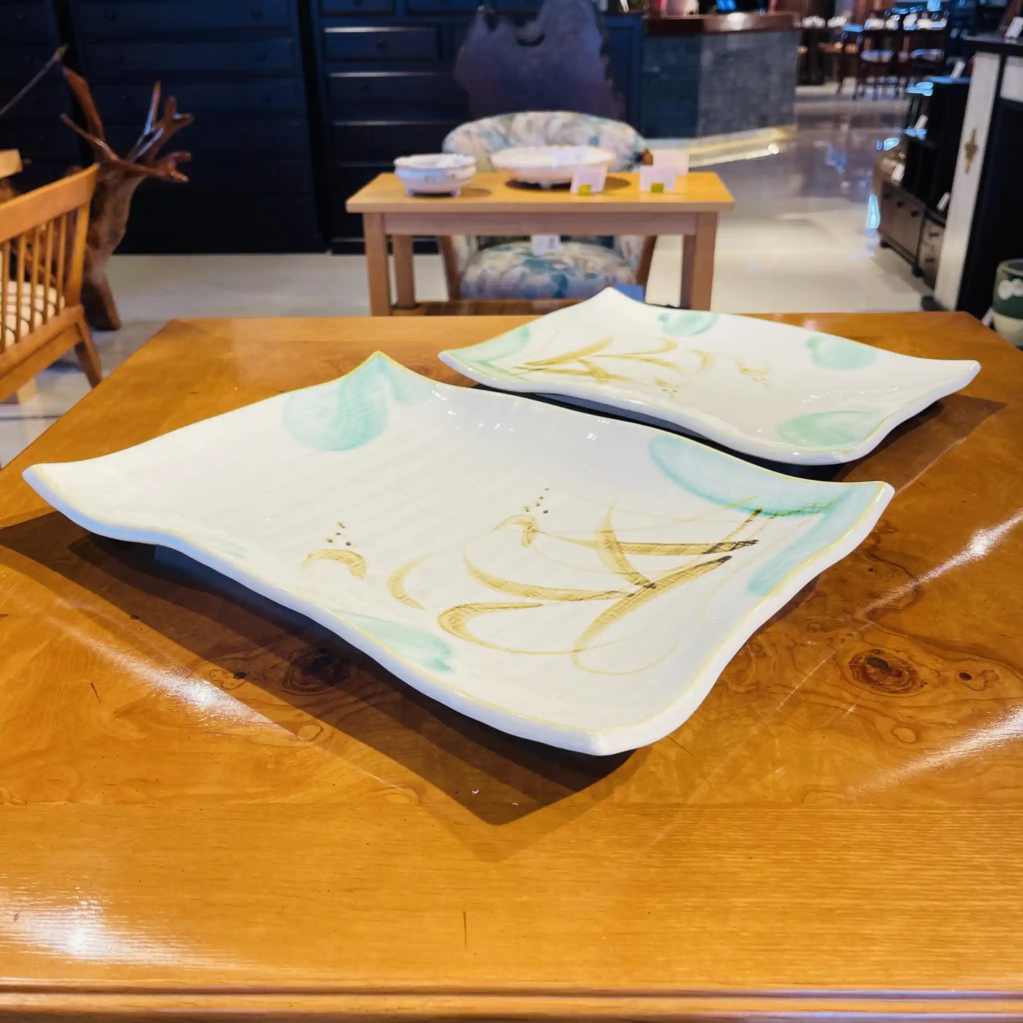 【リユース】 大皿 2P / 箱付き