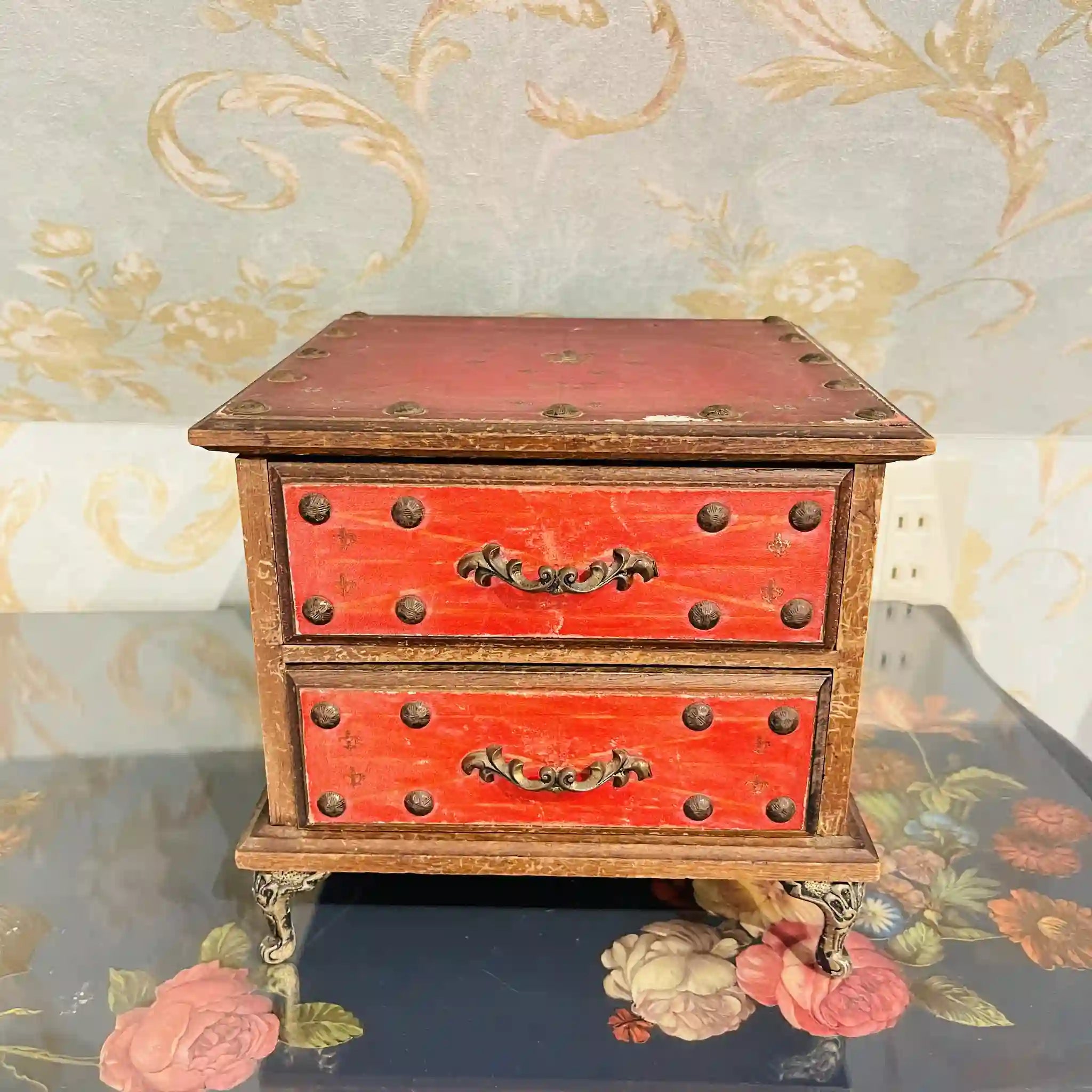 【ビンテージ】 小物入れ