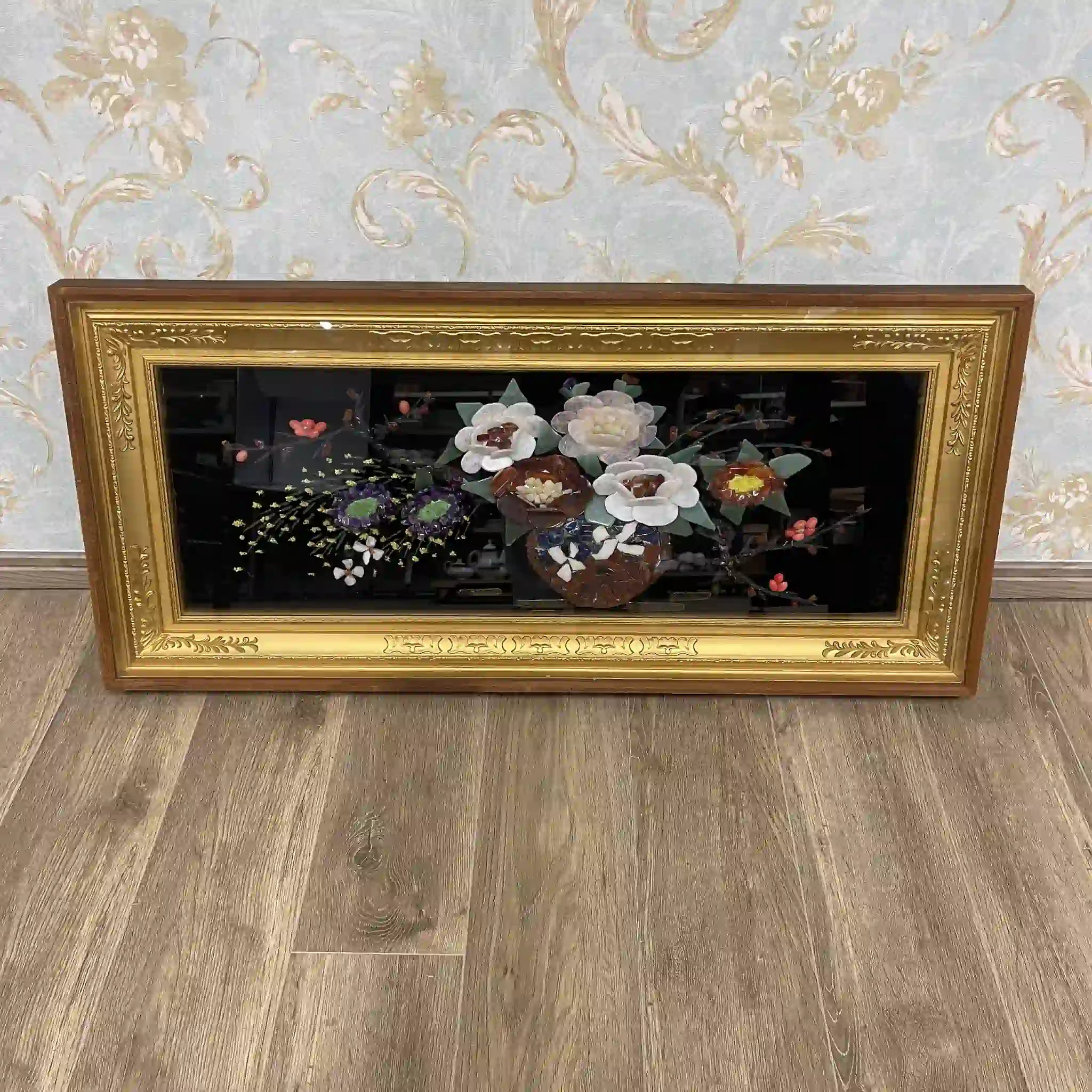 【リユース】 貴石画