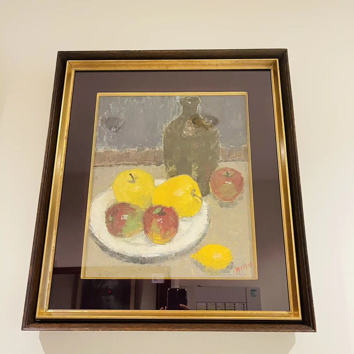 油絵(アート) / アートパネル,インテリア,静物画,リンゴと果物,壁掛け