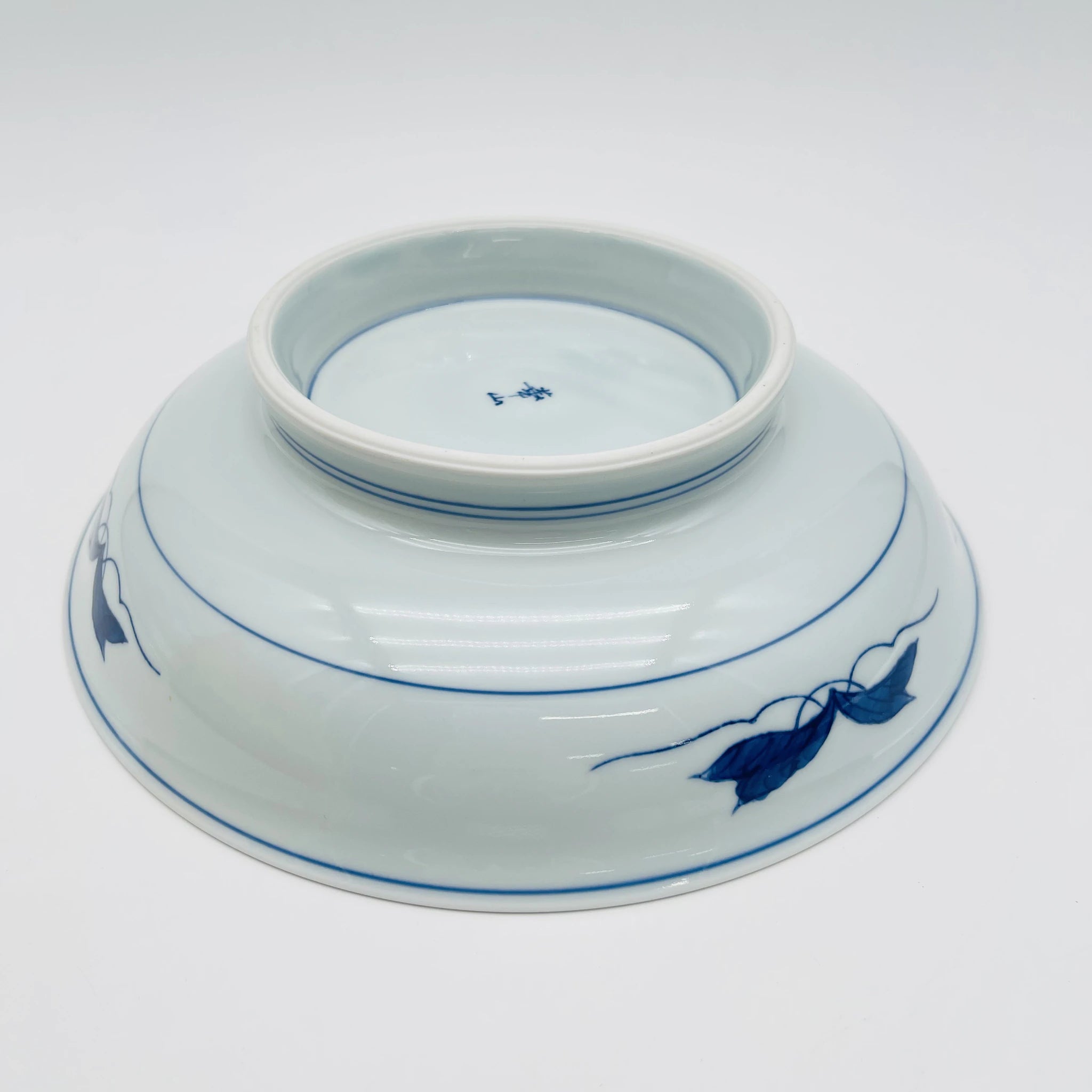 【リユース】 菓子鉢 / 崋山作 / 有田焼 染錦牡丹唐草 / 日本 / 箱付き