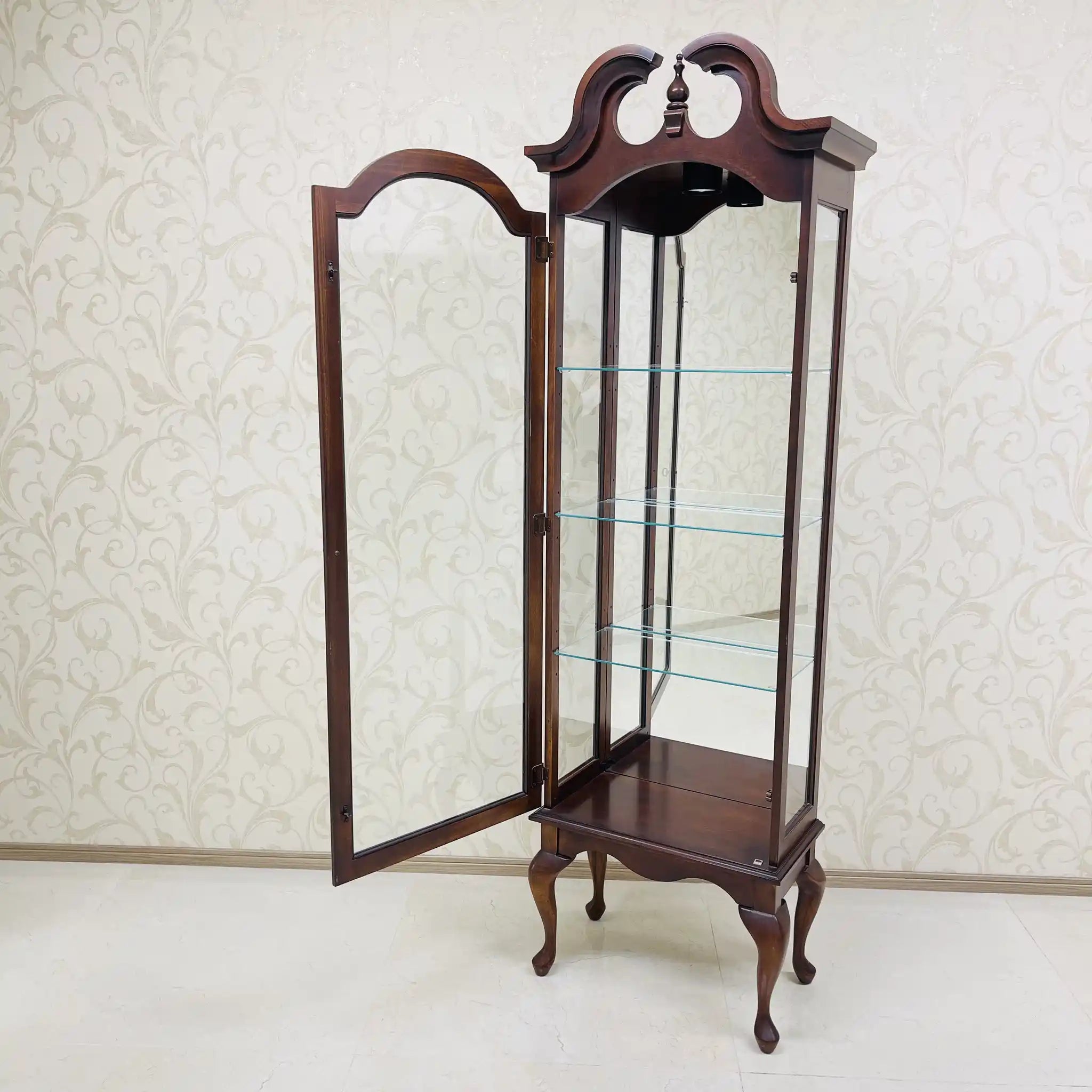 復古發光木製展示櫃 / PHILIP REINISCH 公司 / 美國 / 已修繕