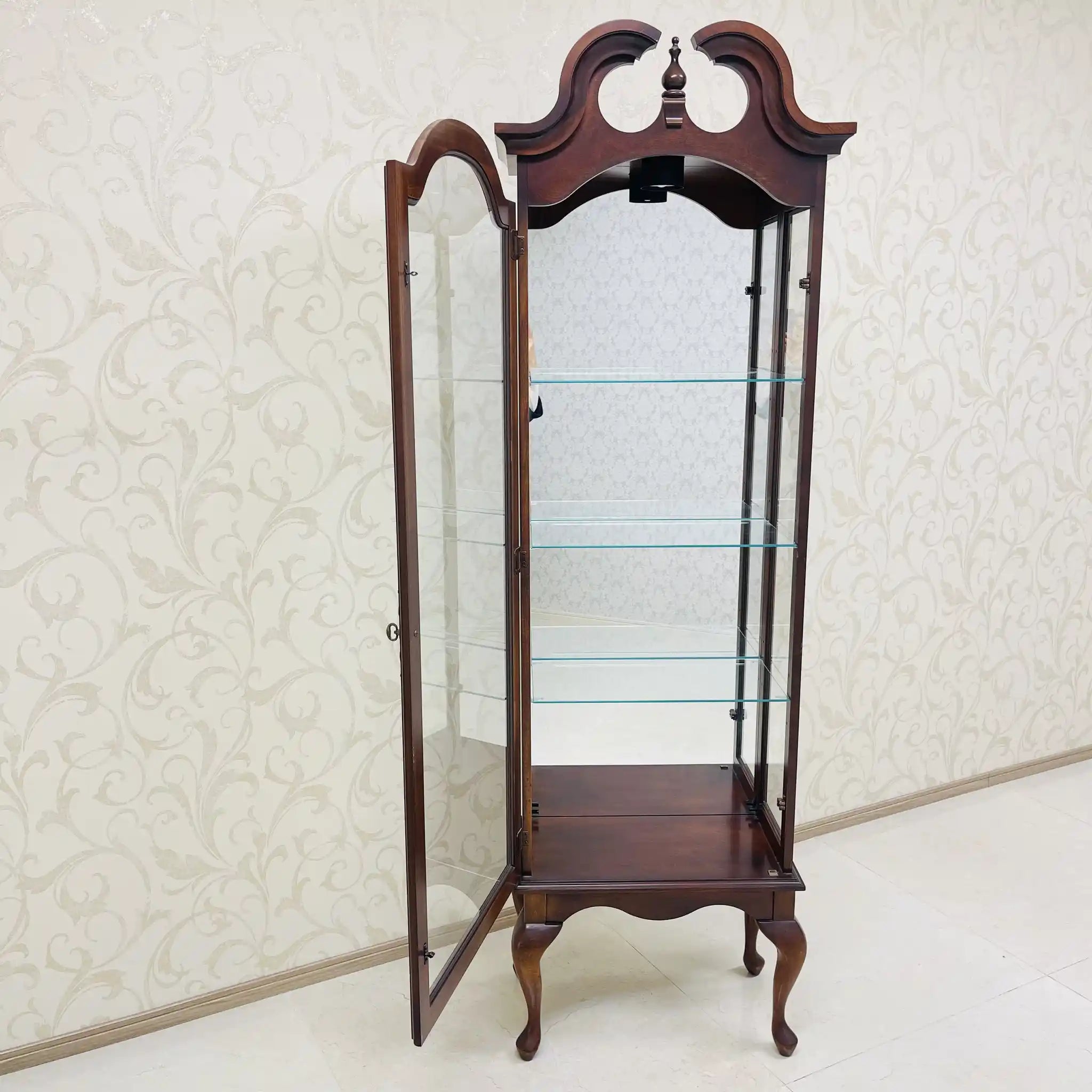 復古發光木製展示櫃 / PHILIP REINISCH 公司 / 美國 / 已修繕