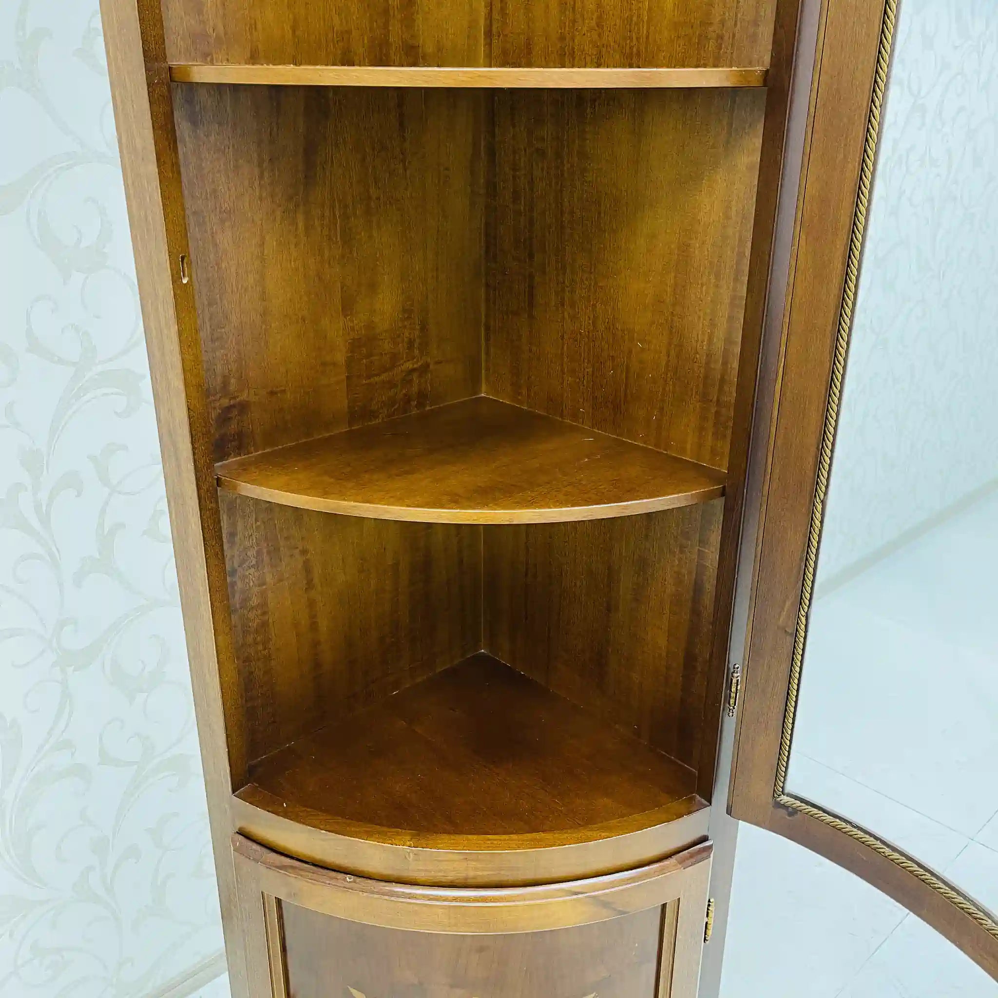 【アンティーク】 コーナーキャビネット