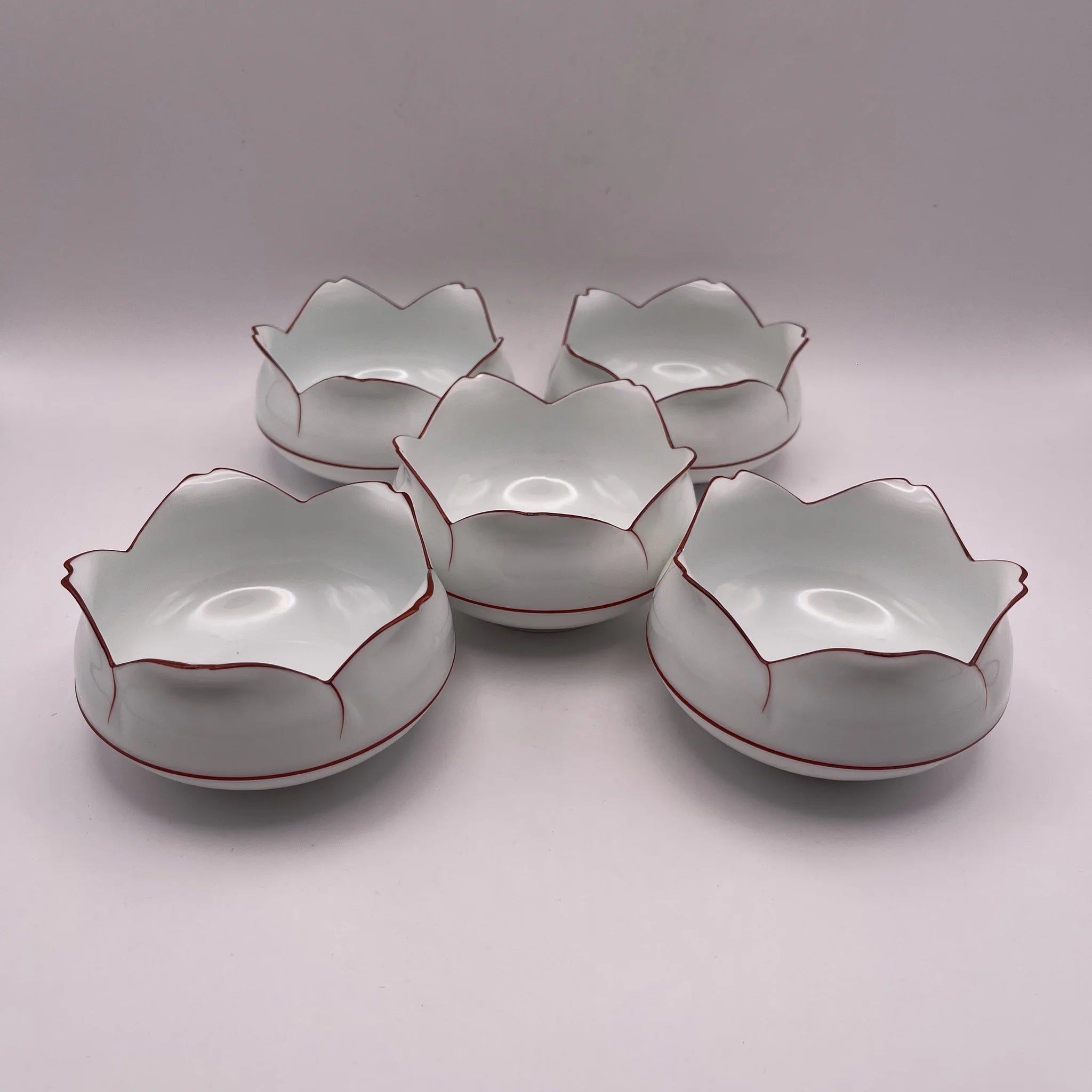 【リユース】 小鉢揃 5P / 高山窯 / 有田焼 / 日本 / 箱付き