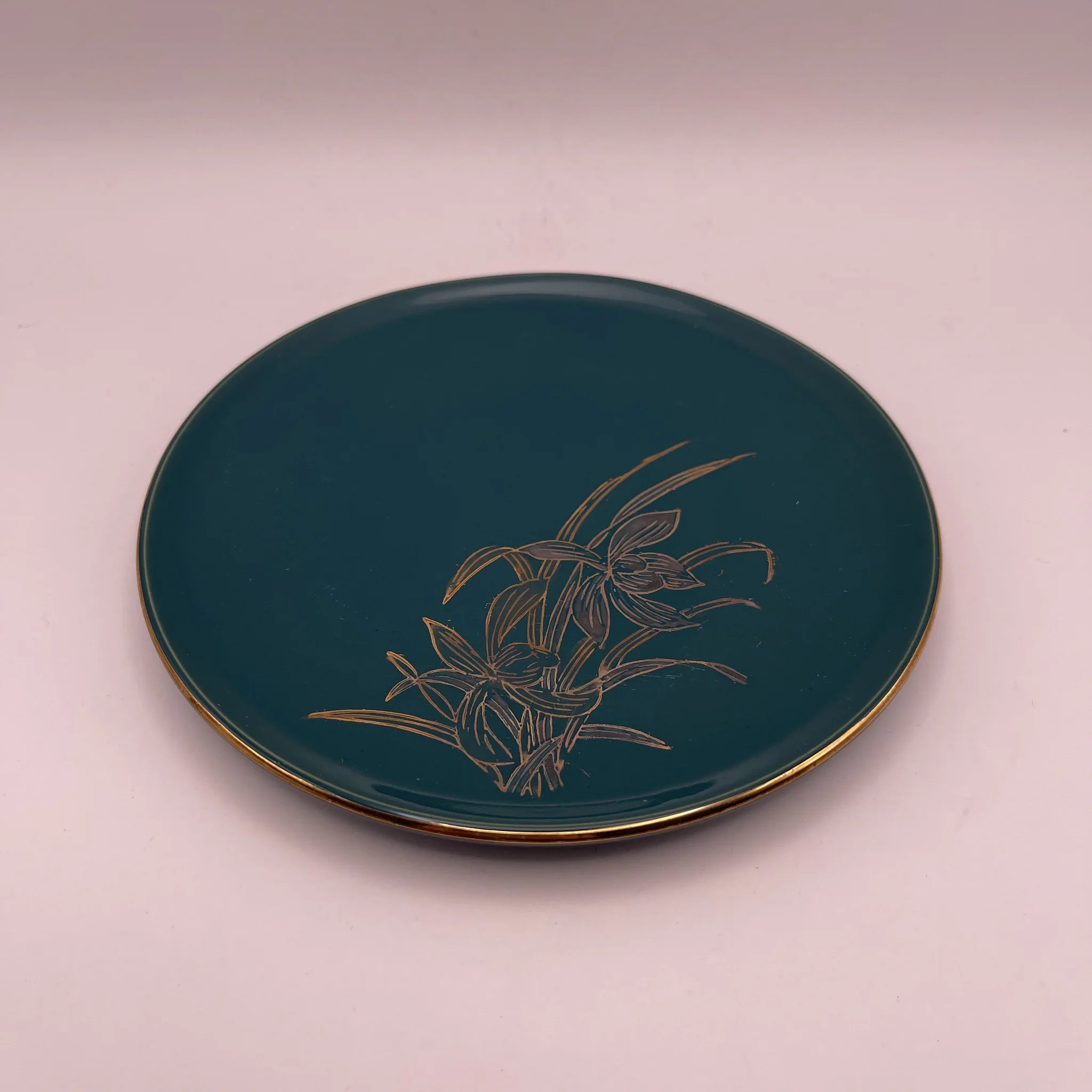 【リユース】 銘々皿 / 長生造 / 九谷焼 / 日本 / 箱付き