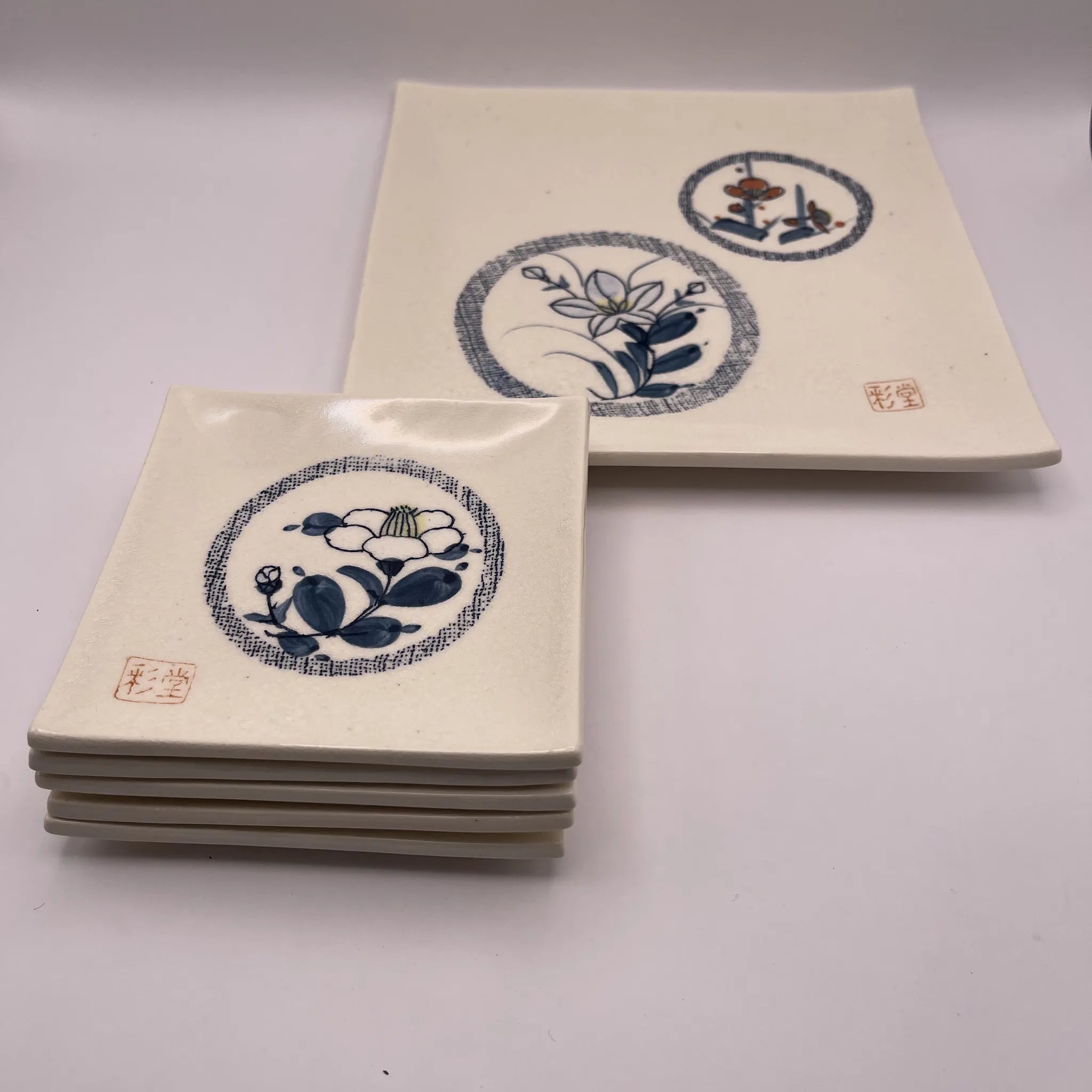 【リユース】 果物 / 彩堂造 / 赤津焼 / 日本 / 箱付き