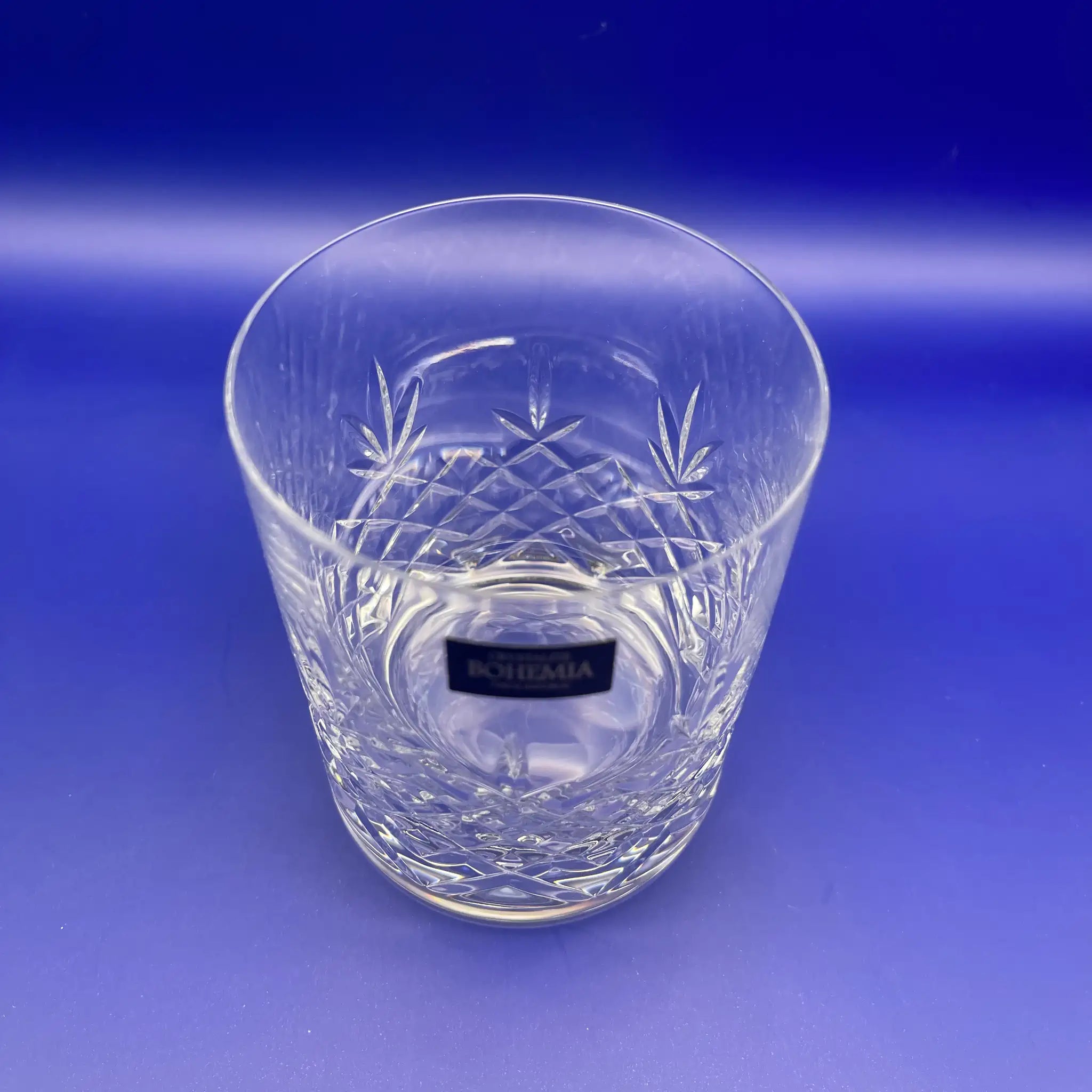 【リユース】 ロックグラス 6P / CRYSTALITE BOHEMIA（クリスタライト ボヘミア） / チェコ / 未使用 / 箱付き