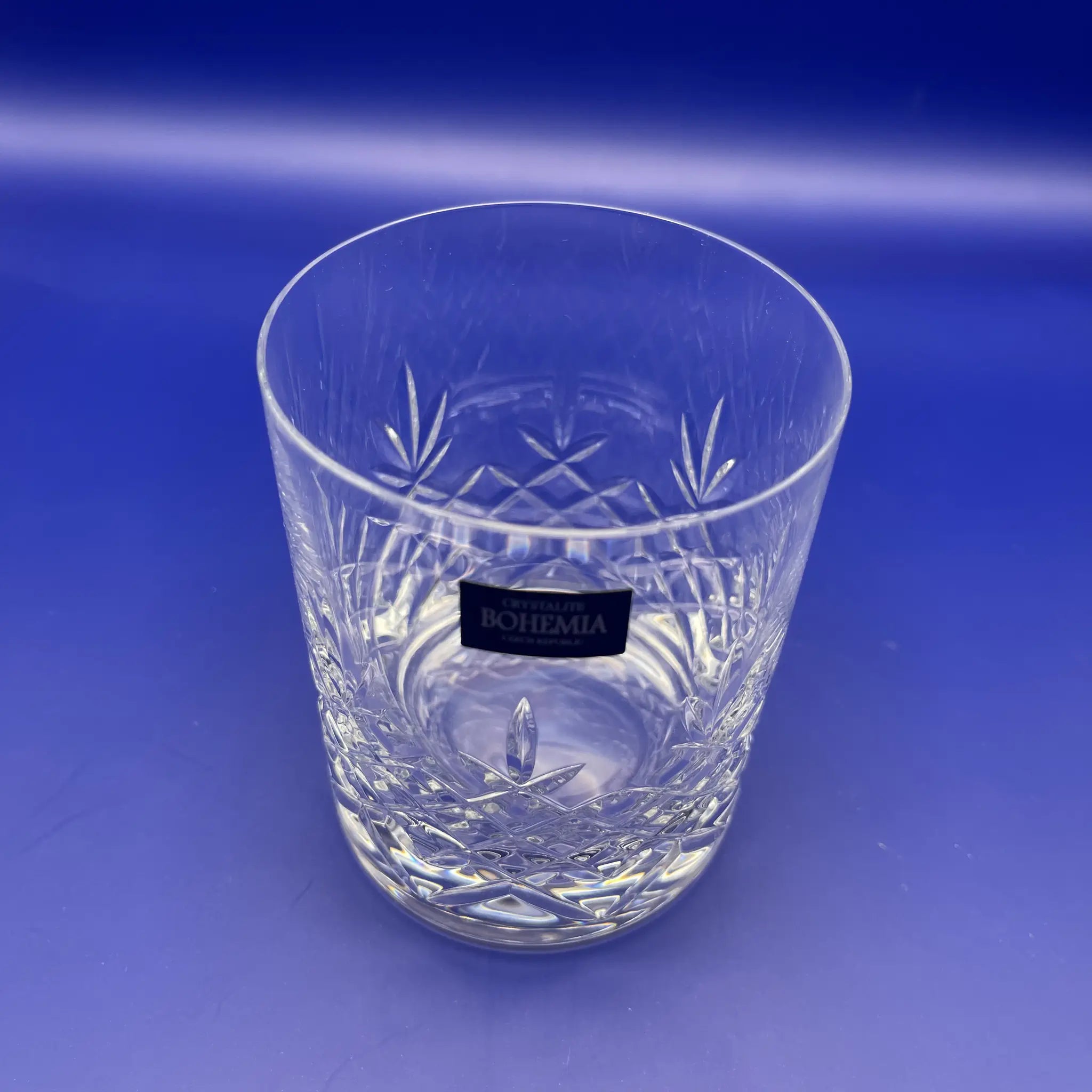 【リユース】 ロックグラス 6P / CRYSTALITE BOHEMIA（クリスタライト ボヘミア） / チェコ / 未使用 / 箱付き