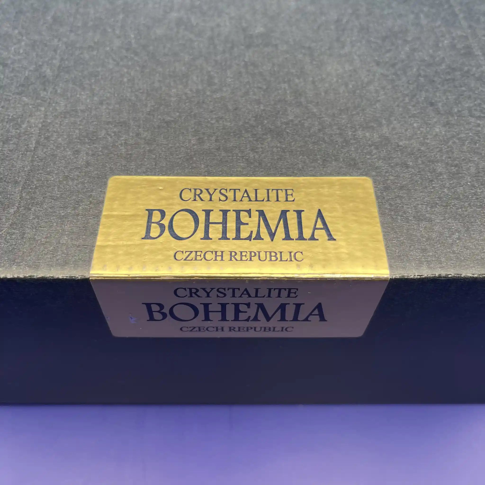 【リユース】 ロックグラス 6P / CRYSTALITE BOHEMIA（クリスタライト ボヘミア） / チェコ / 未使用 / 箱付き