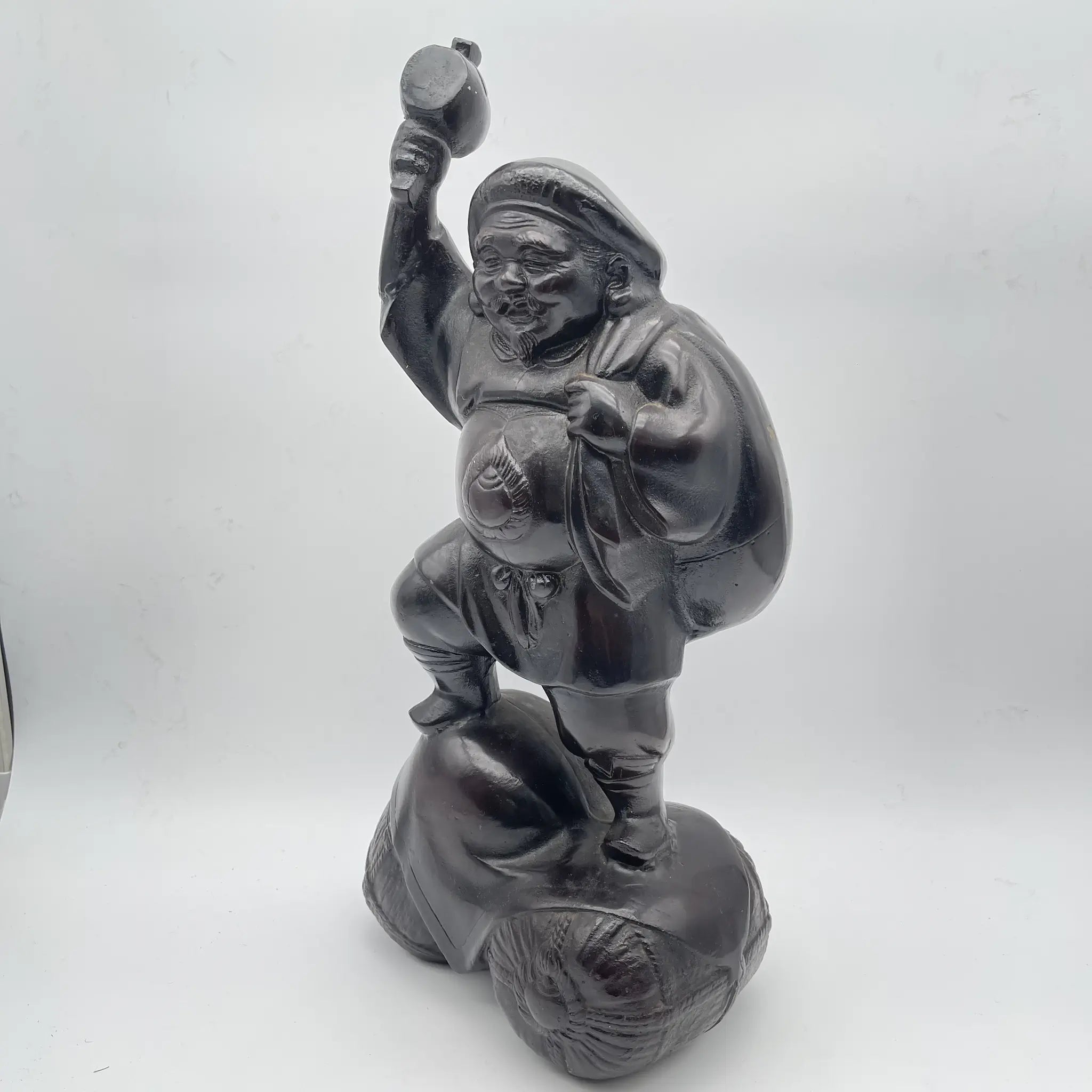 【リユース】 大黒天像 / 七福神 金属工芸 / 日本