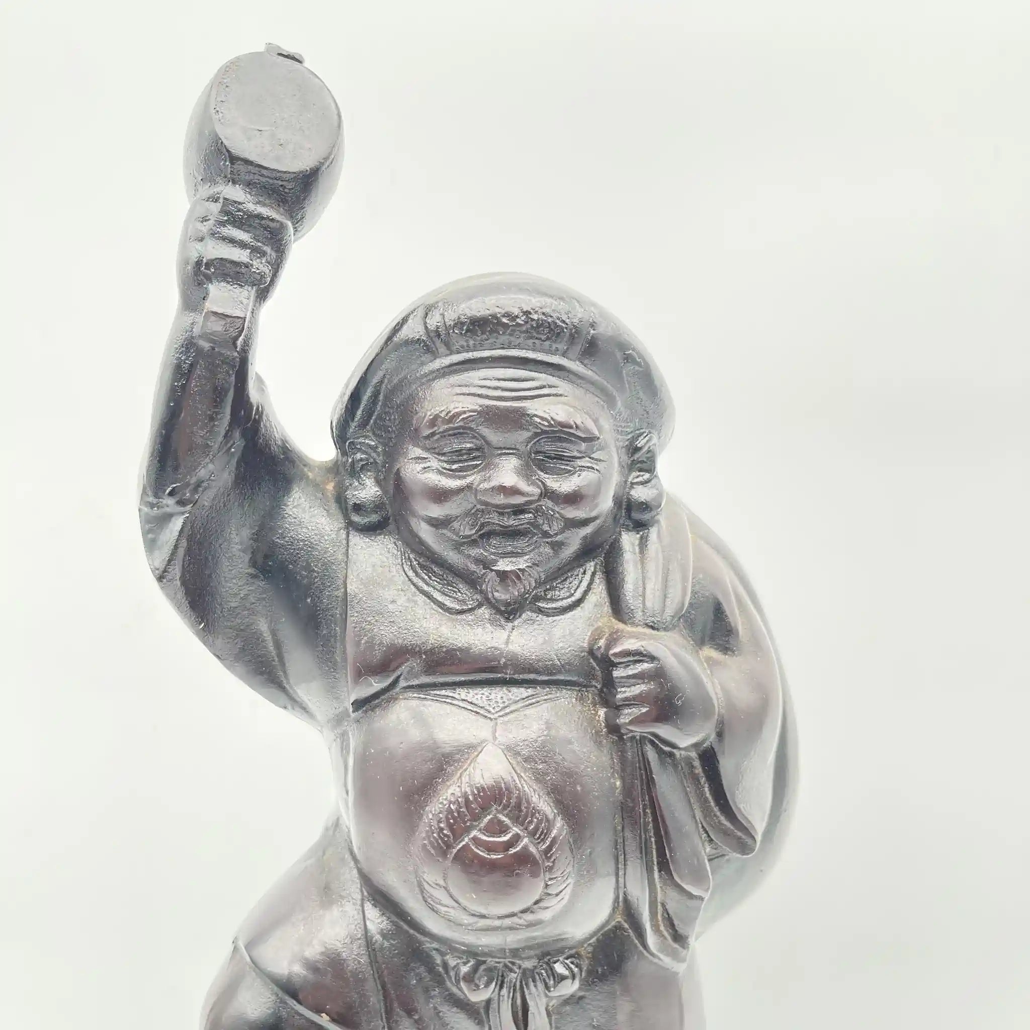 七福神 ⁄ 大黒天 木彫 セット 木彫り 【宝蔵】金属工芸 秀山作 七福神