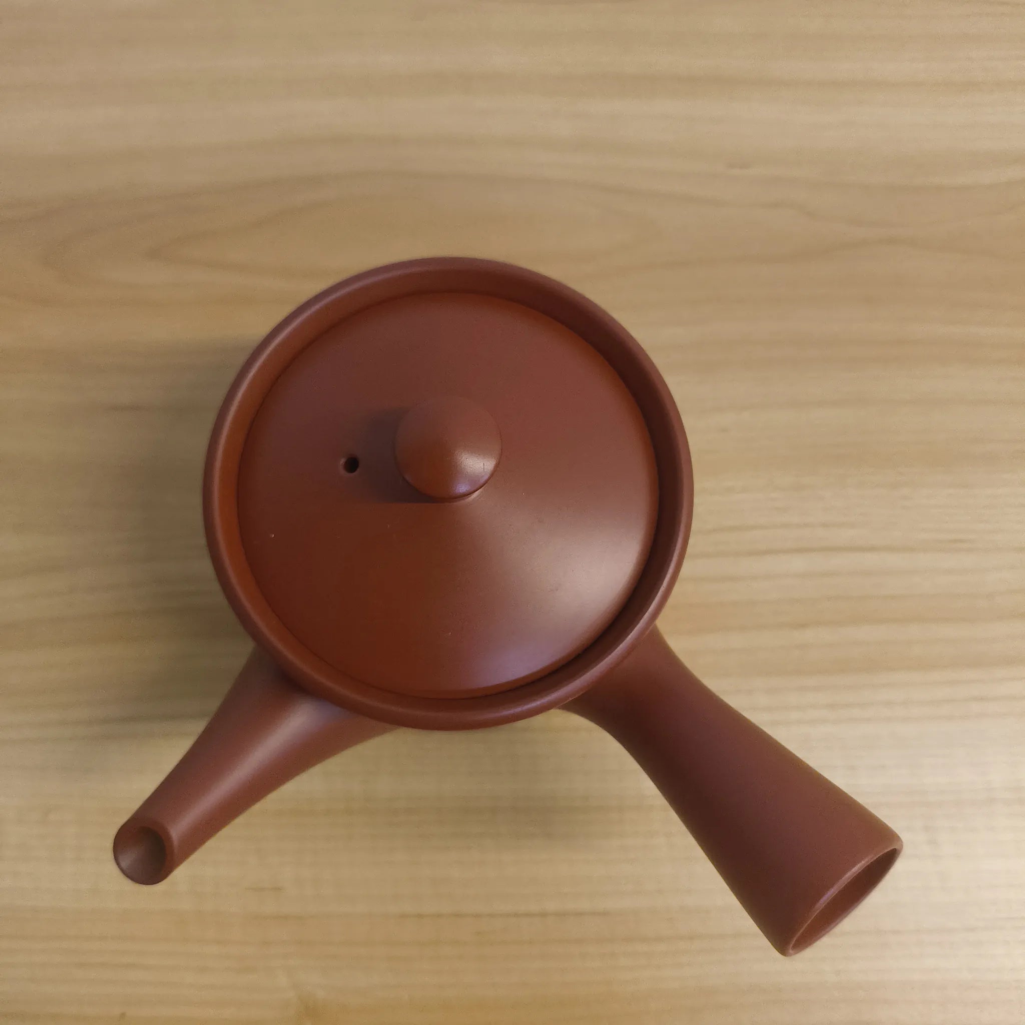 【リユース】 急須 (茶注) / 高資 / 常滑焼 / 推定20C後期 / 磁器 / 日本 / 朱泥, 梅