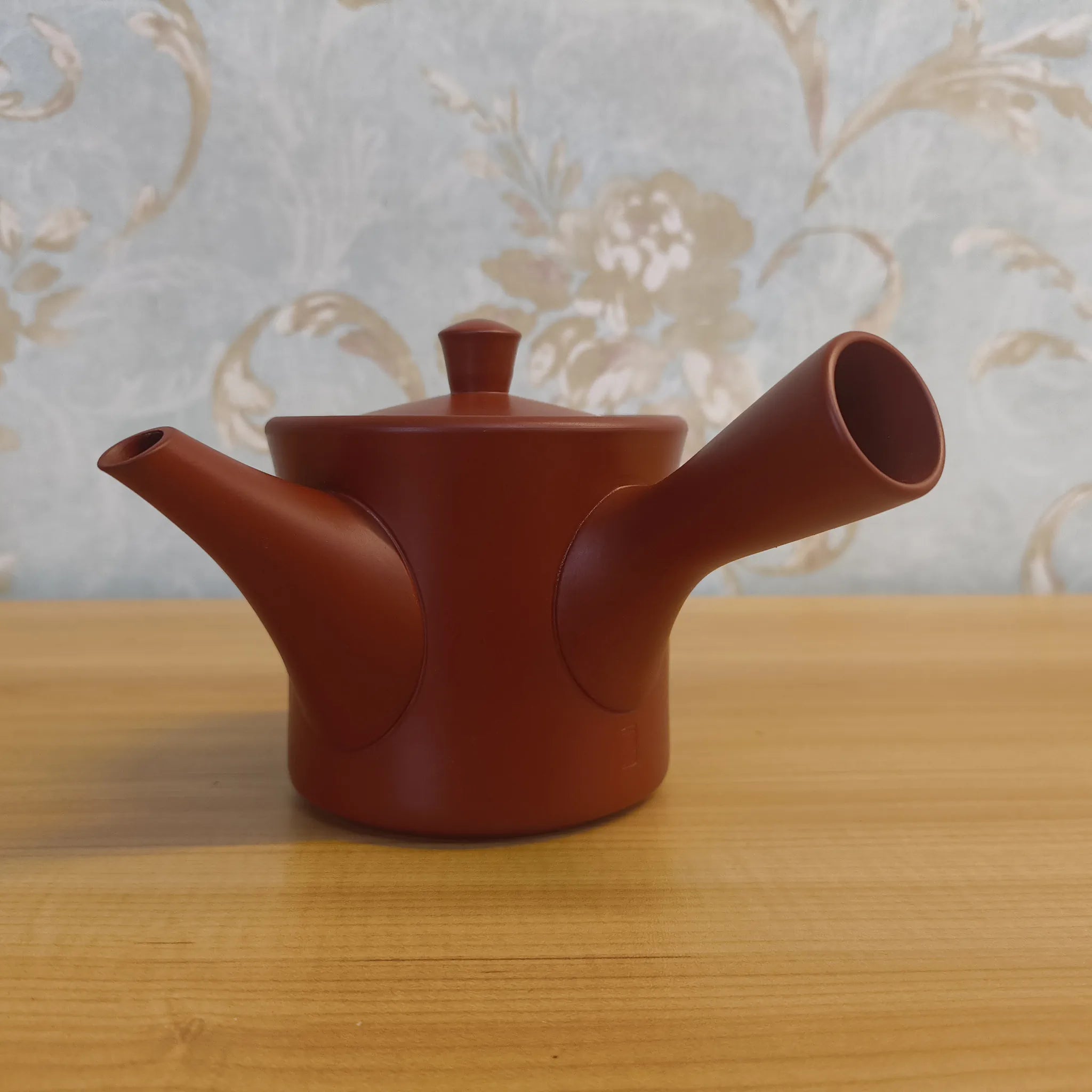 【リユース】 急須 (茶注) / 高資 / 常滑焼 / 推定20C後期 / 磁器 / 日本 / 朱泥, 梅