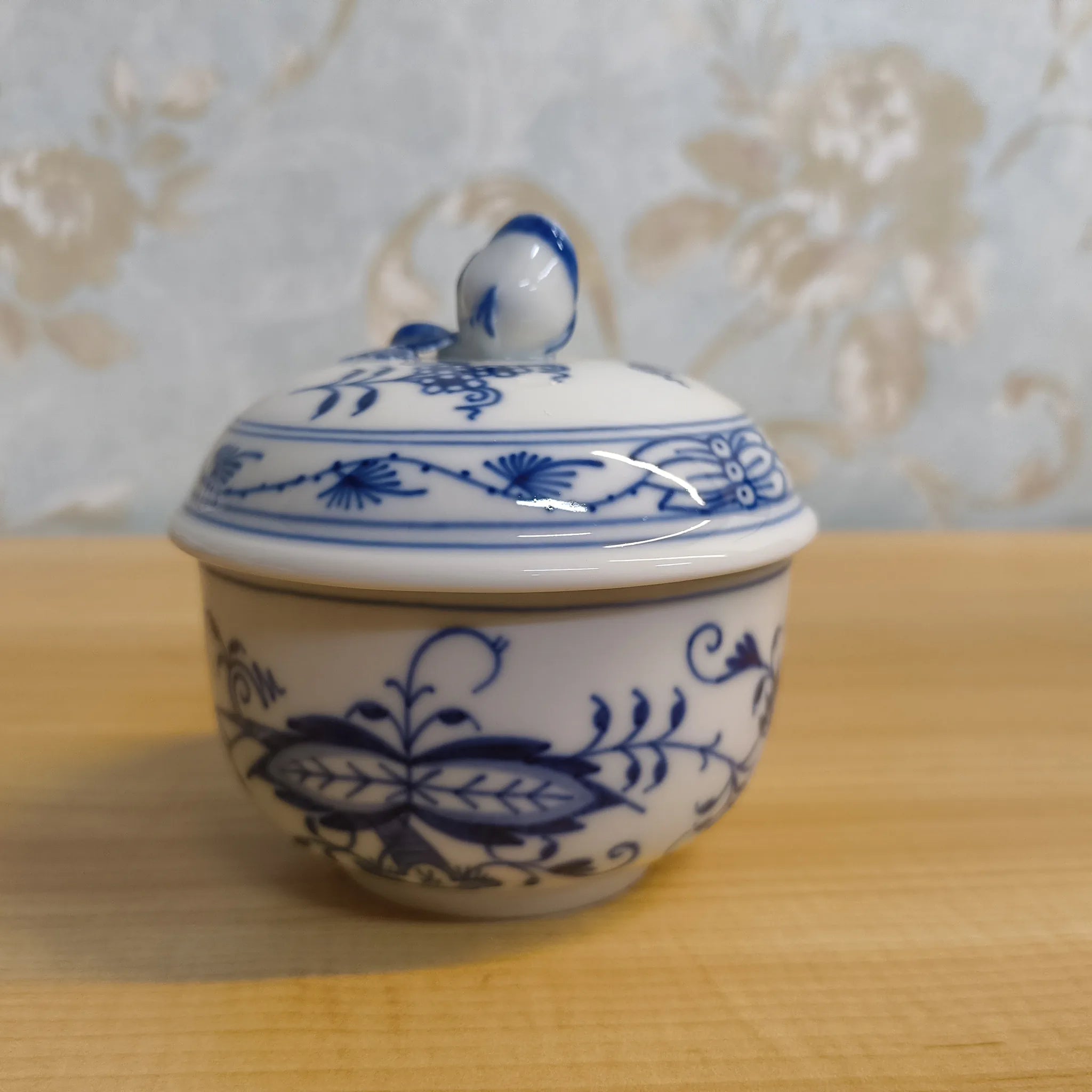 【リユース】 ティーセット (ティーポット, クリーマー, シュガーポット) / Meissen (マイセン) / Blue Onion / 推定20C後期 / 磁器 / ドイツ