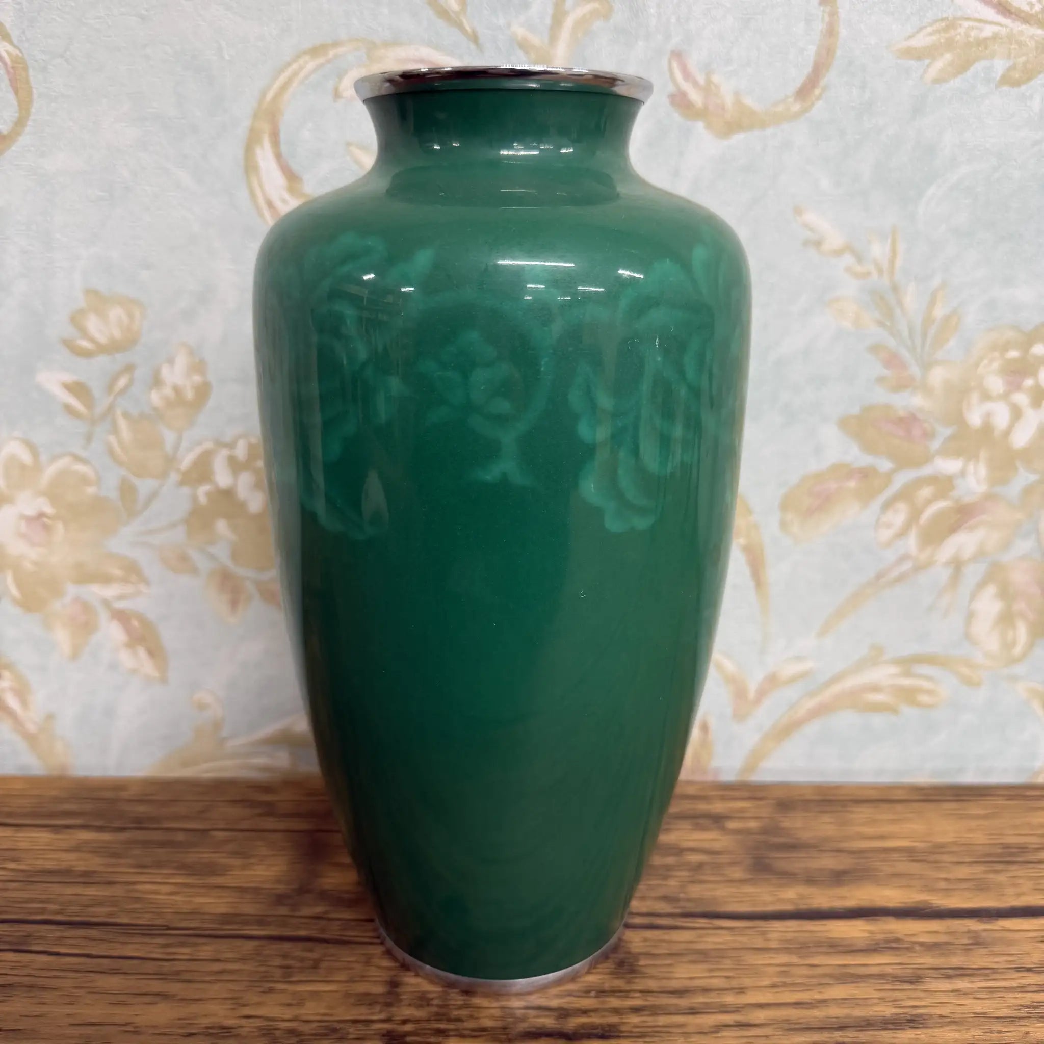 【リユース】 花瓶 / 磁器 / 日本 / 牡丹唐草文