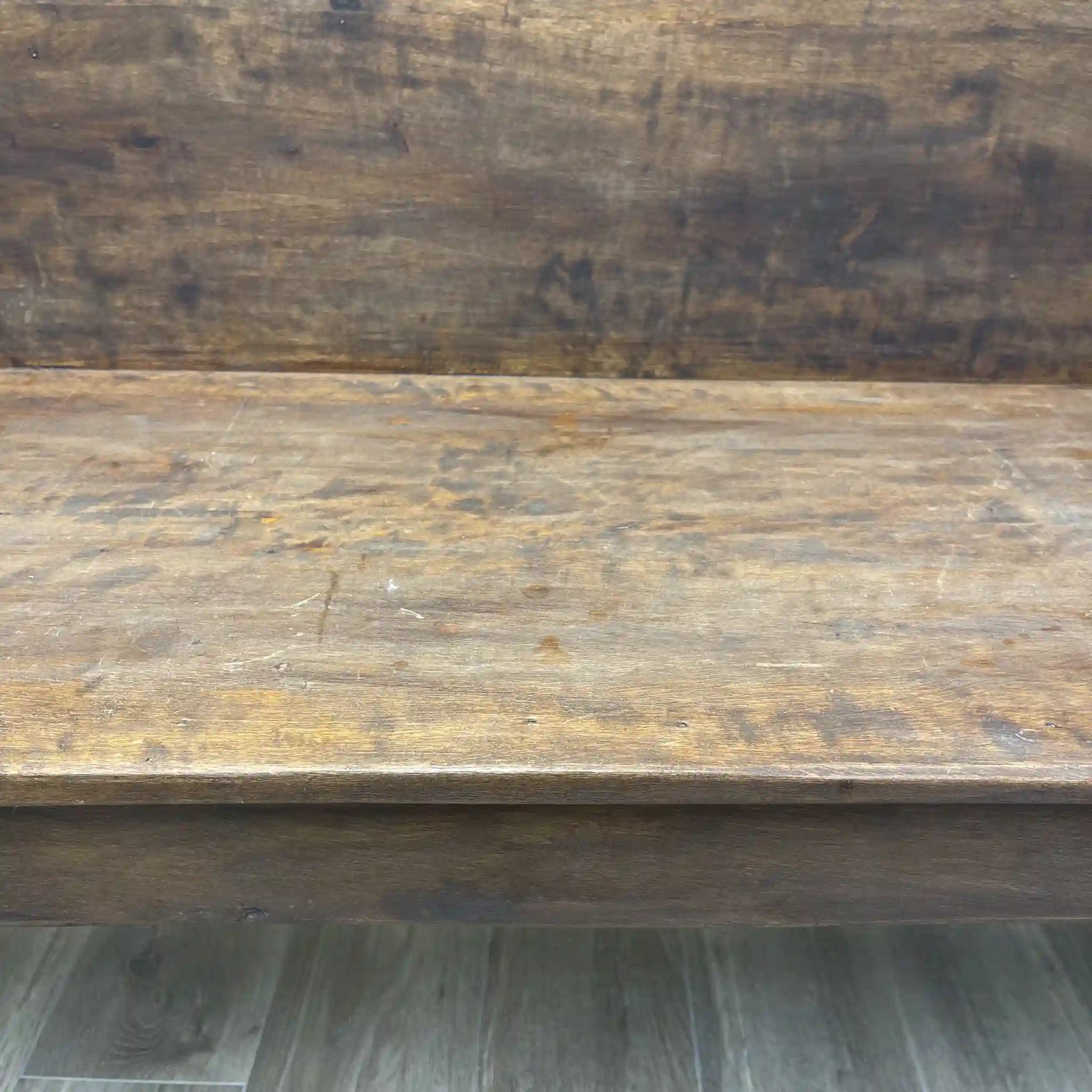 【アンティーク】 チャーチベンチ / ハイバック