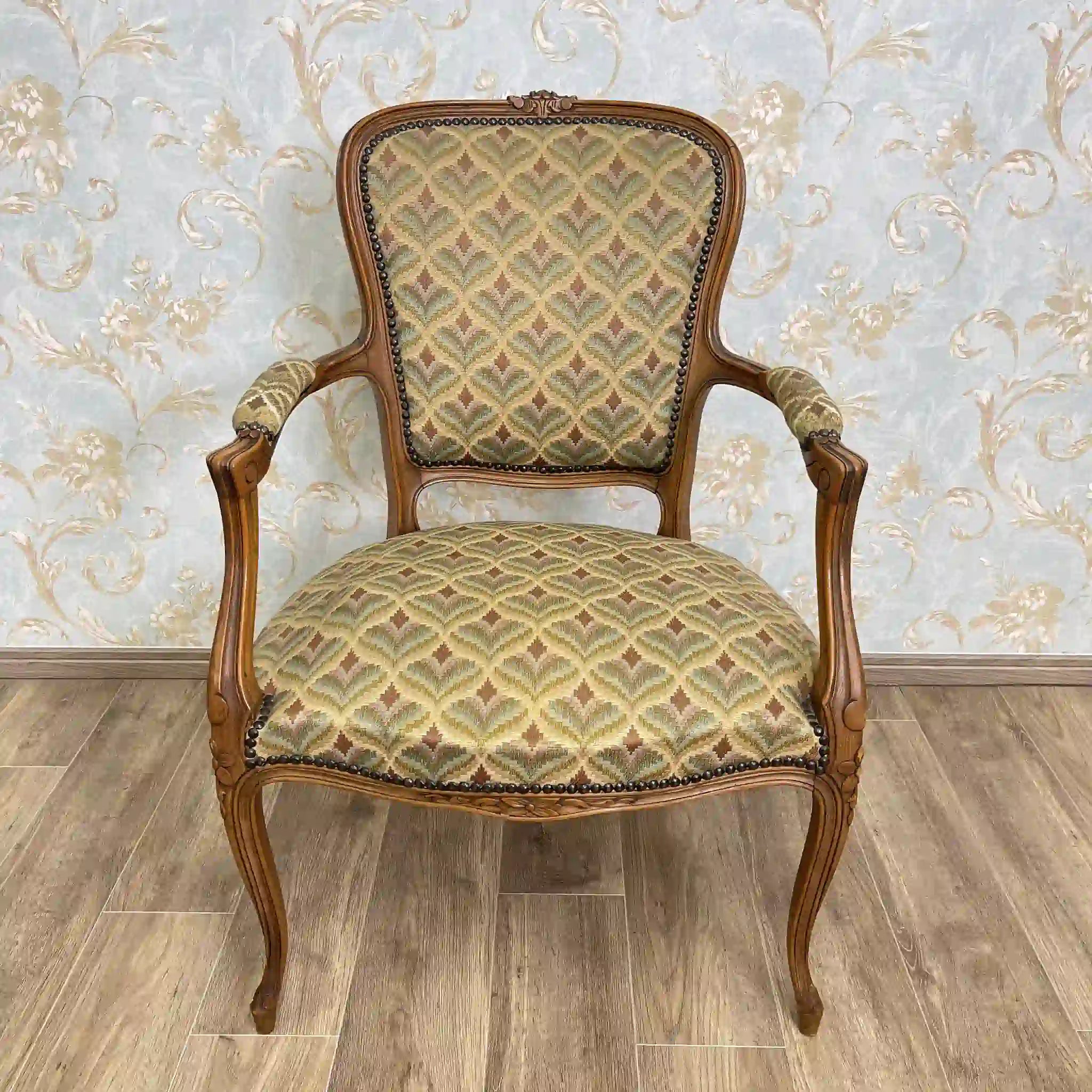 【アンティーク】 アームチェア / ロココ様式 / イギリス