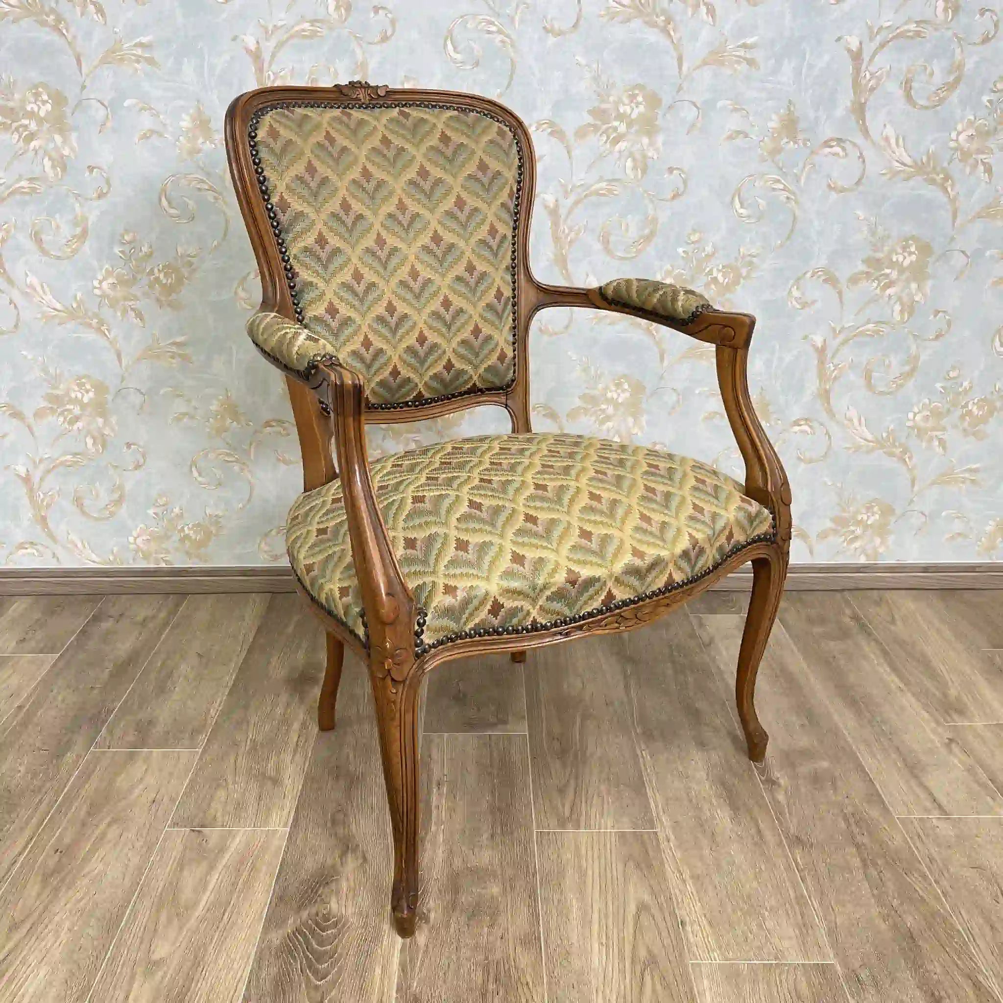 【アンティーク】 アームチェア / ロココ様式 / イギリス