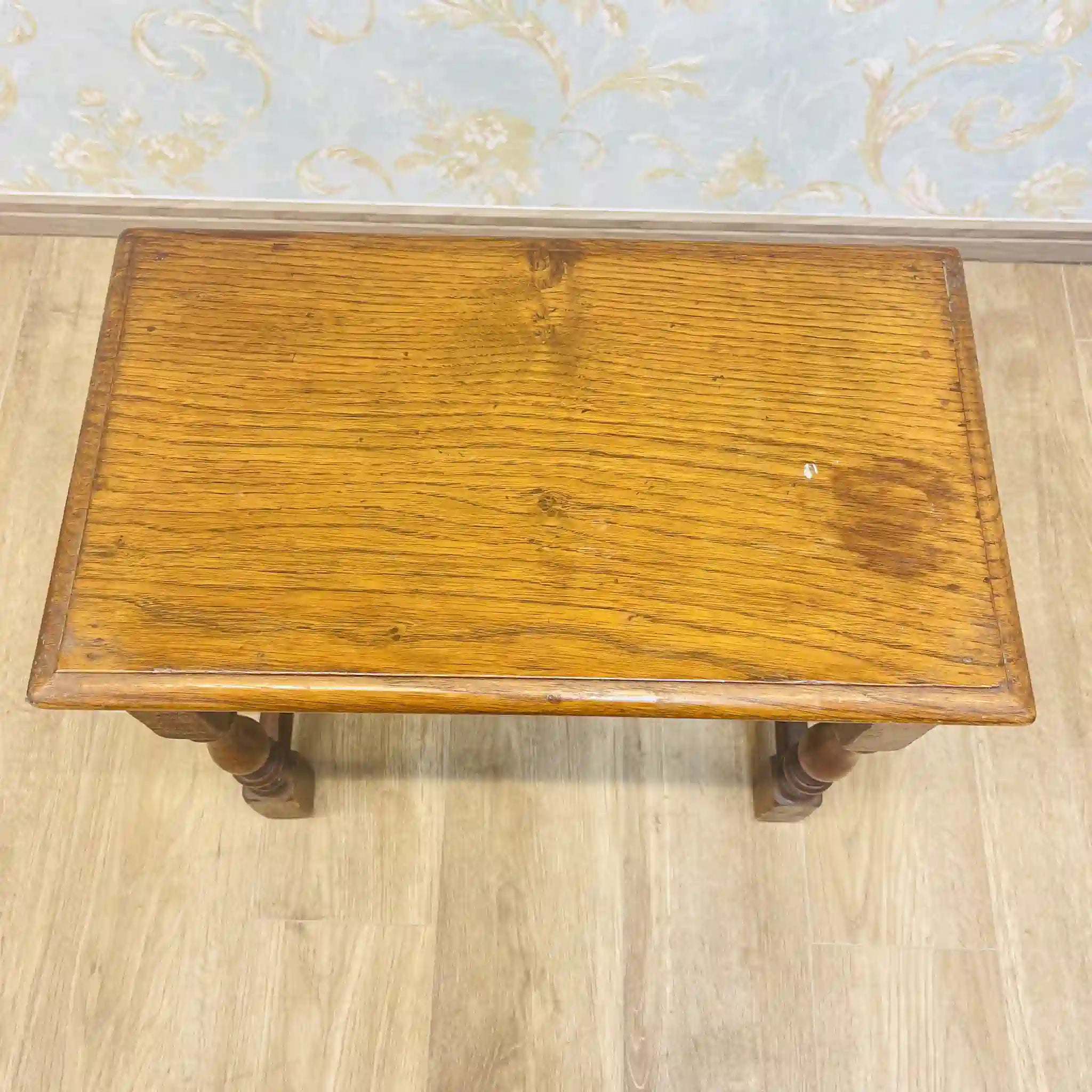 【アンティーク】 サイドテーブル / ジャコビアン様式 / イギリス / ろくろ細工,ターニングレッグ