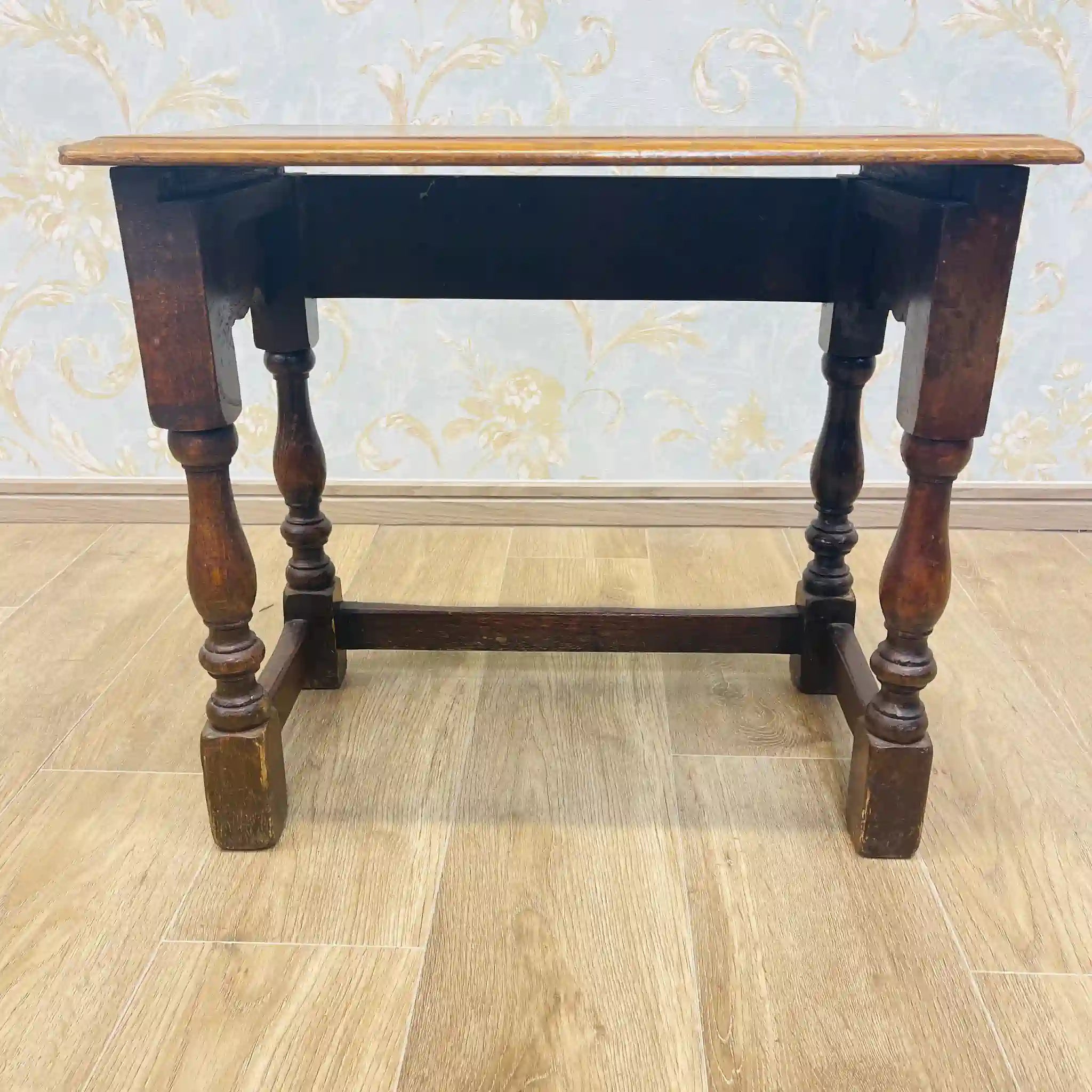 【アンティーク】 サイドテーブル / ジャコビアン様式 / イギリス / ろくろ細工,ターニングレッグ