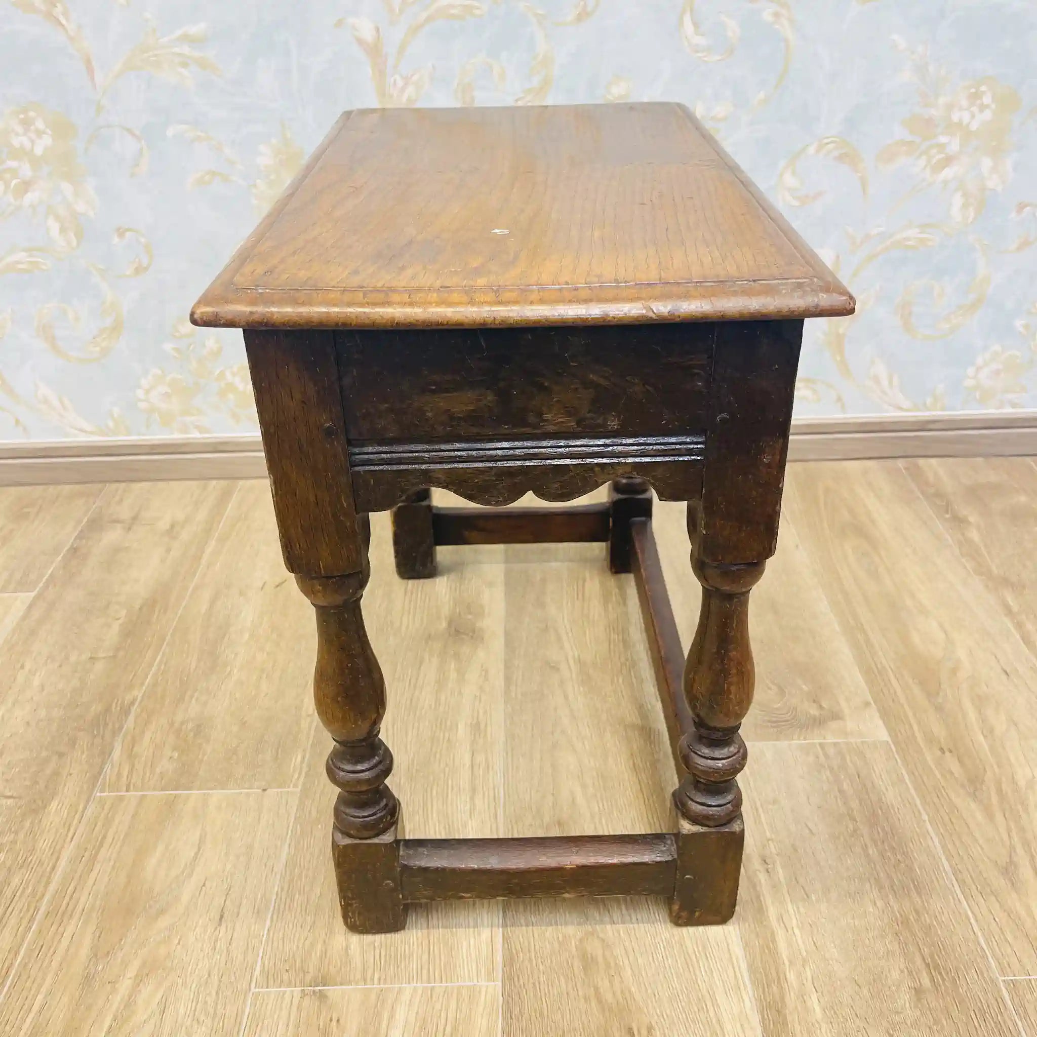 【アンティーク】 サイドテーブル / ジャコビアン様式 / イギリス / ろくろ細工,ターニングレッグ