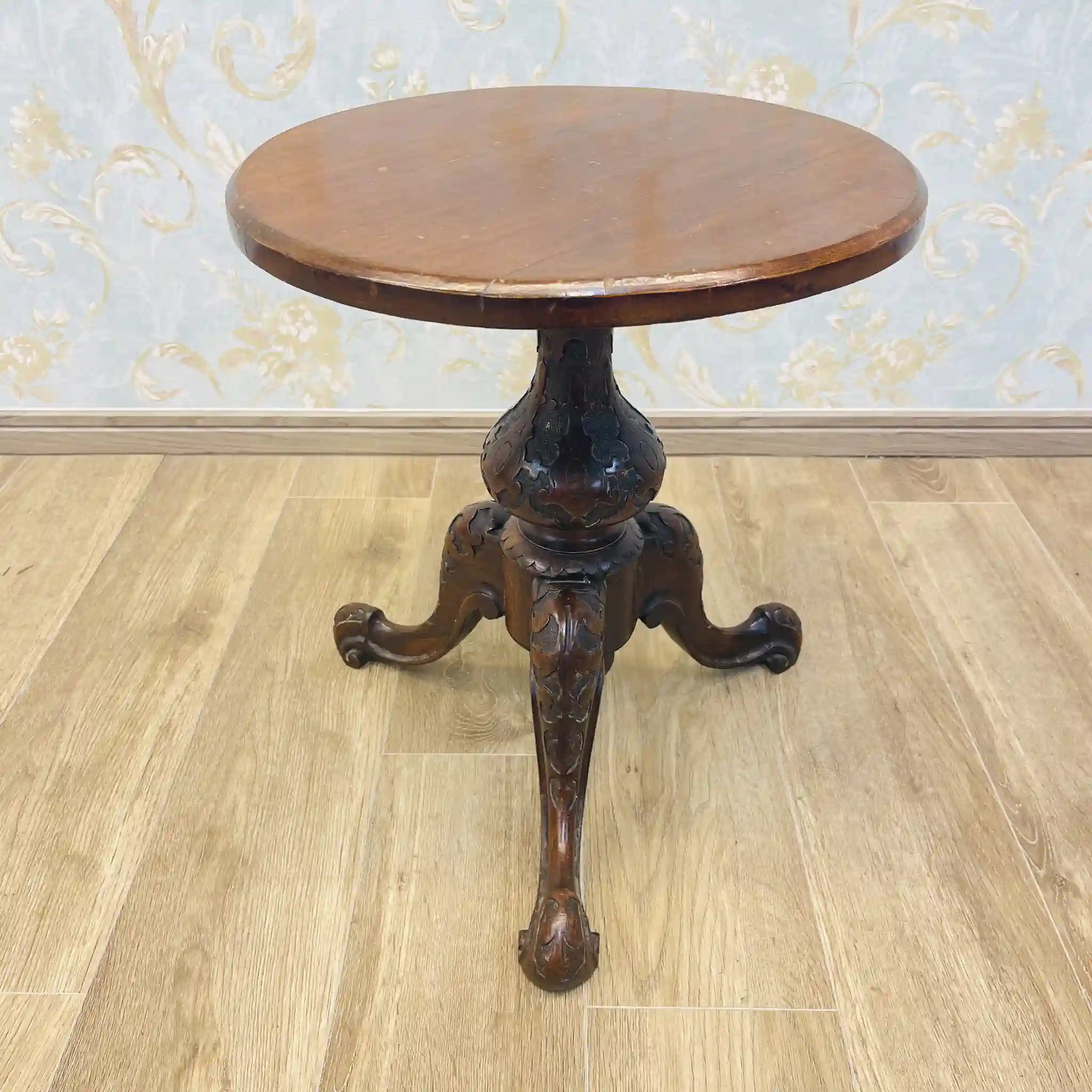 【アンティーク】 オケージョナルテーブル / イギリス / トライポッド,カブリオールレッグ