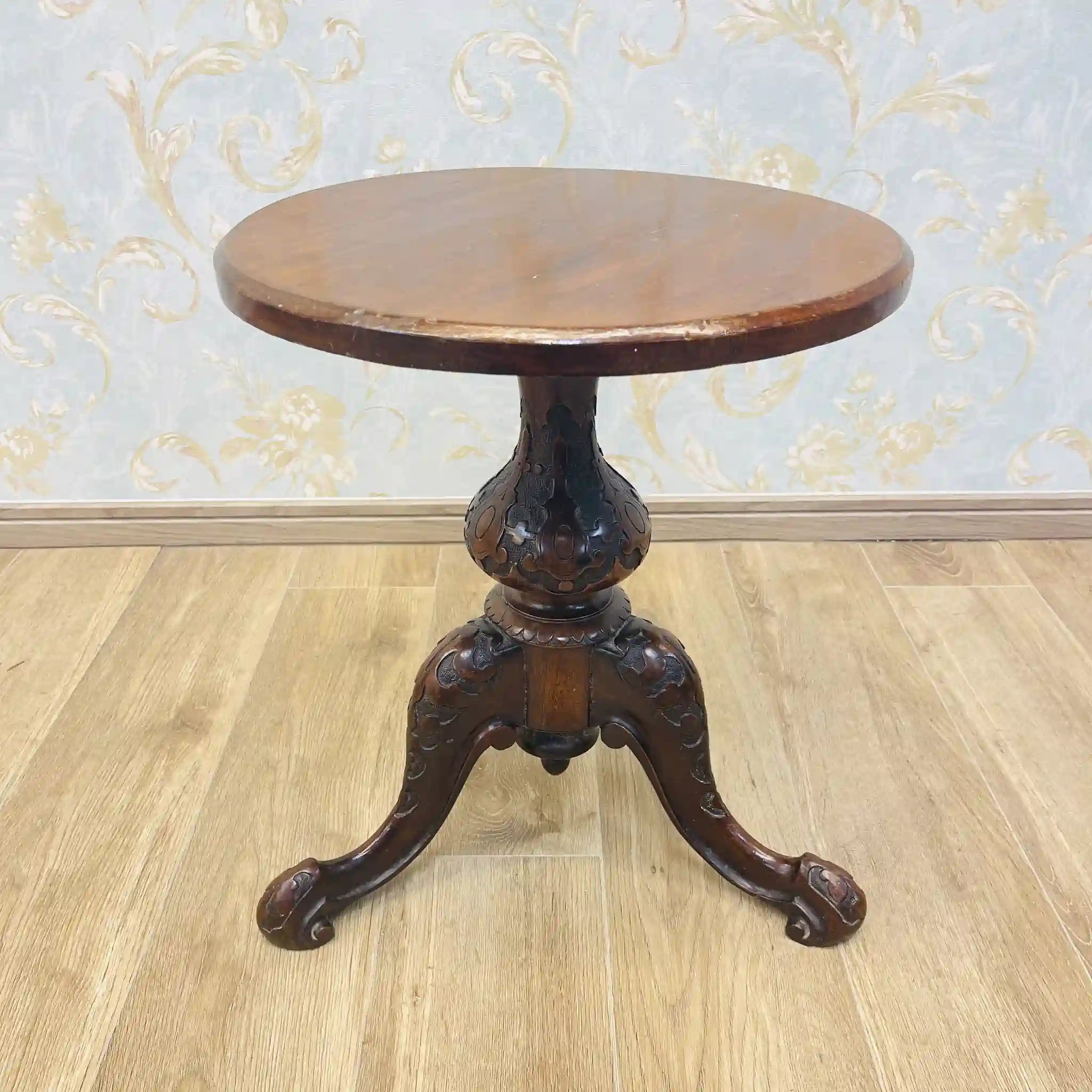 【アンティーク】 オケージョナルテーブル / イギリス / トライポッド,カブリオールレッグ