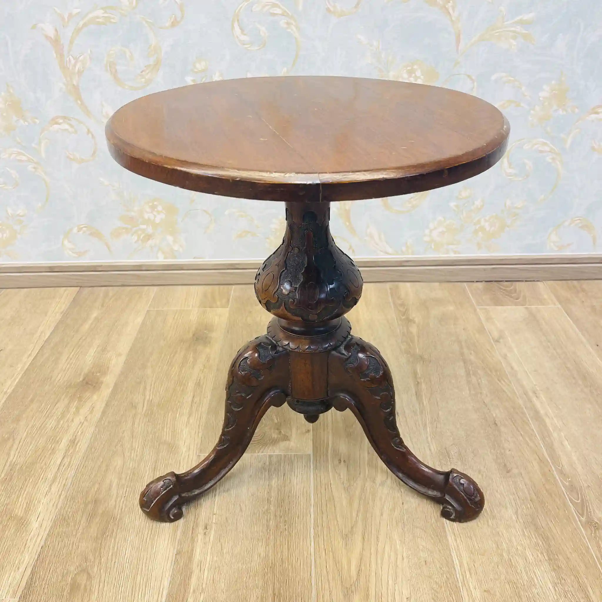 【アンティーク】 オケージョナルテーブル / イギリス / トライポッド,カブリオールレッグ