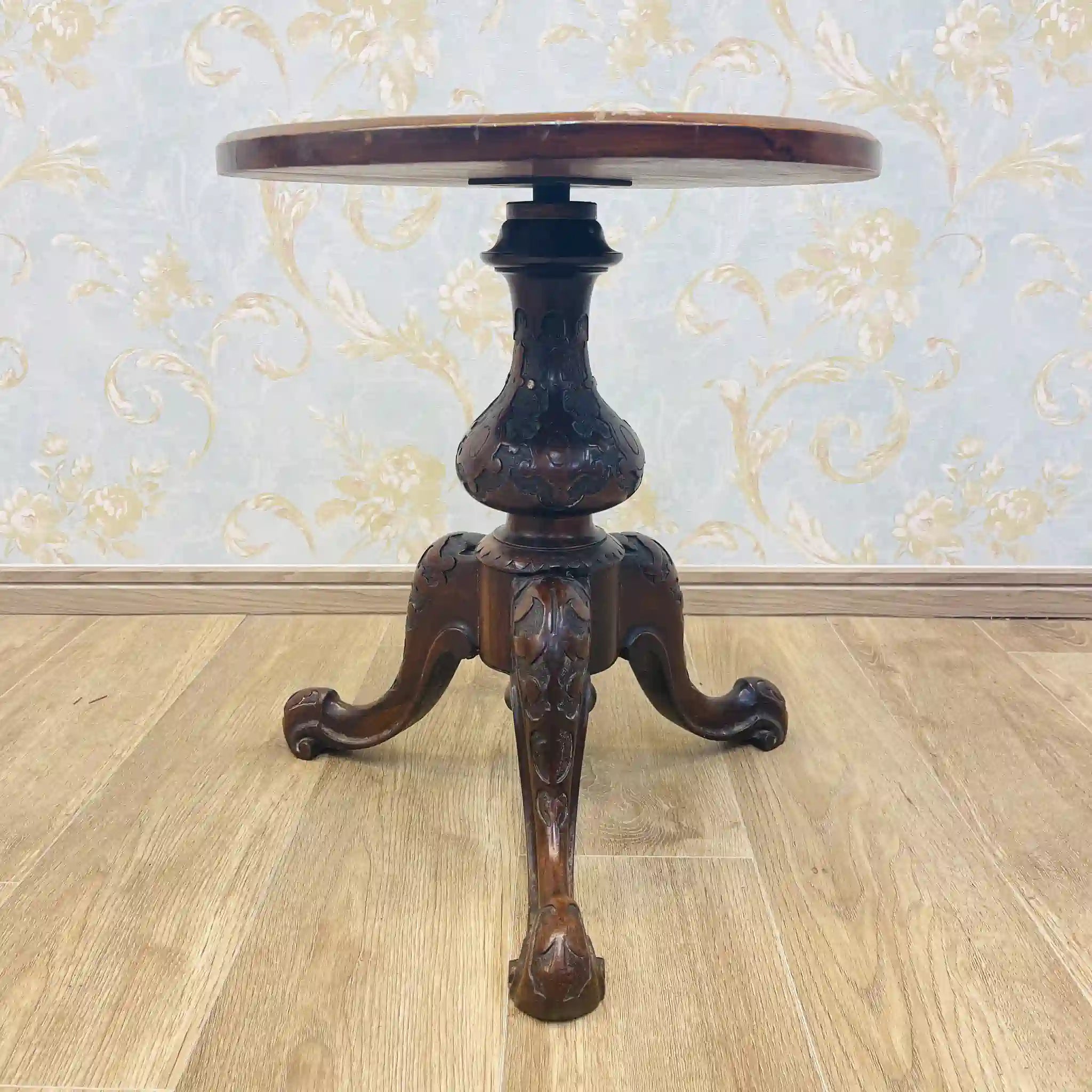 【アンティーク】 オケージョナルテーブル / イギリス / トライポッド,カブリオールレッグ