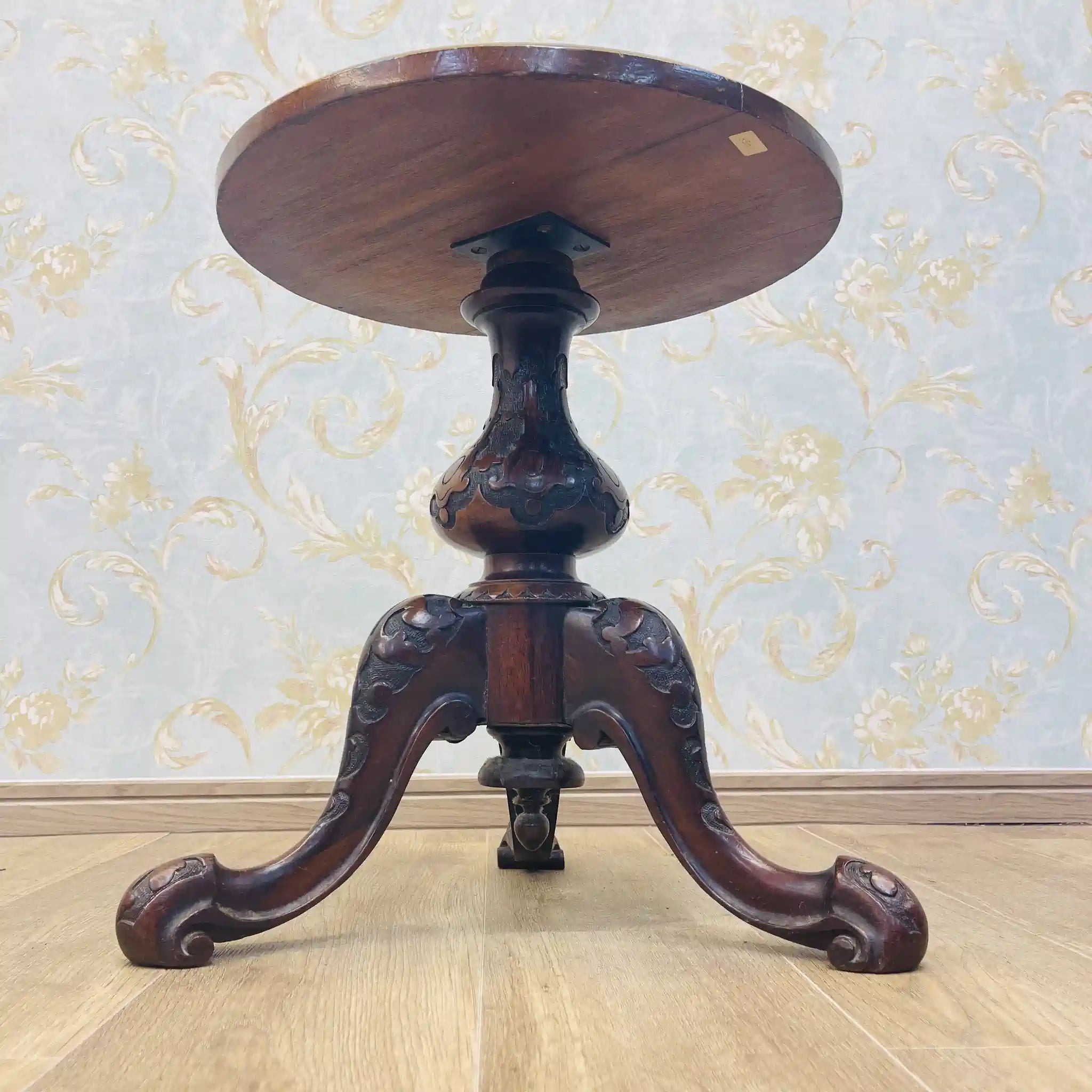 【アンティーク】 オケージョナルテーブル / イギリス / トライポッド,カブリオールレッグ